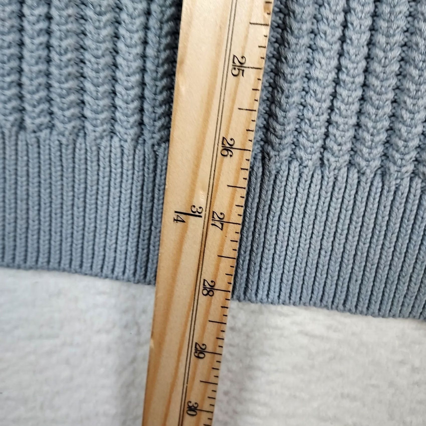 Athleta VINTAGE? No — Athleta Womens XL Blue Knit Sweater Pullover Cotton Blend Casual Size XL / US 12-14 / IT 48-50 - 6 Thumbnail