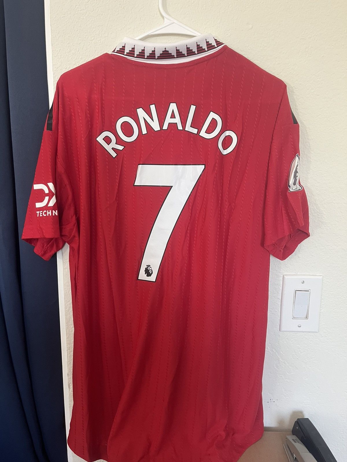 Adidas 2022/23 Adidas Manchester United Authentic Jersey Ronaldo 7 Size US XL / EU 56 / 4 - 7 Thumbnail
