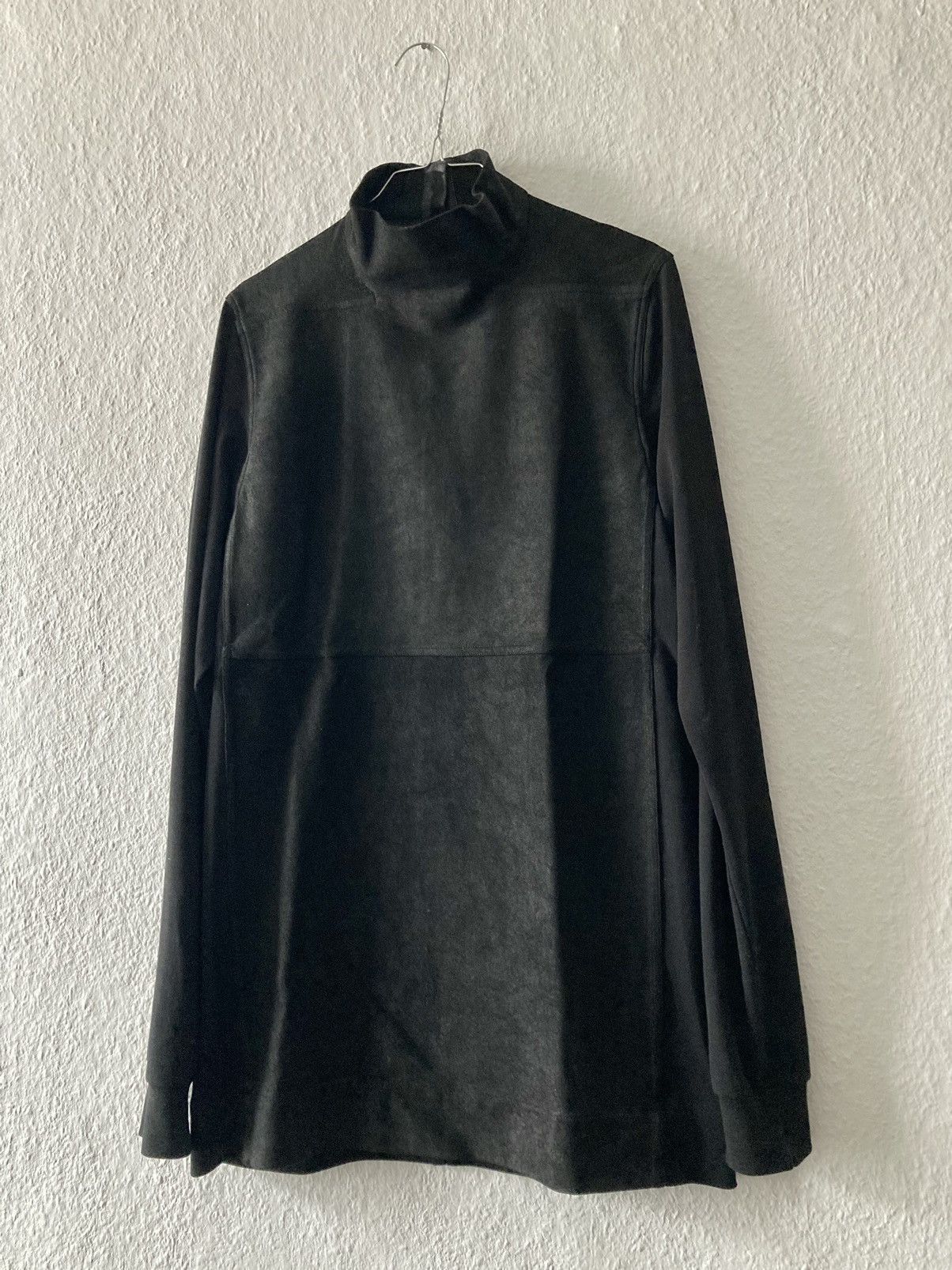 RickOwens Turtle Neck LambLeather Jacket