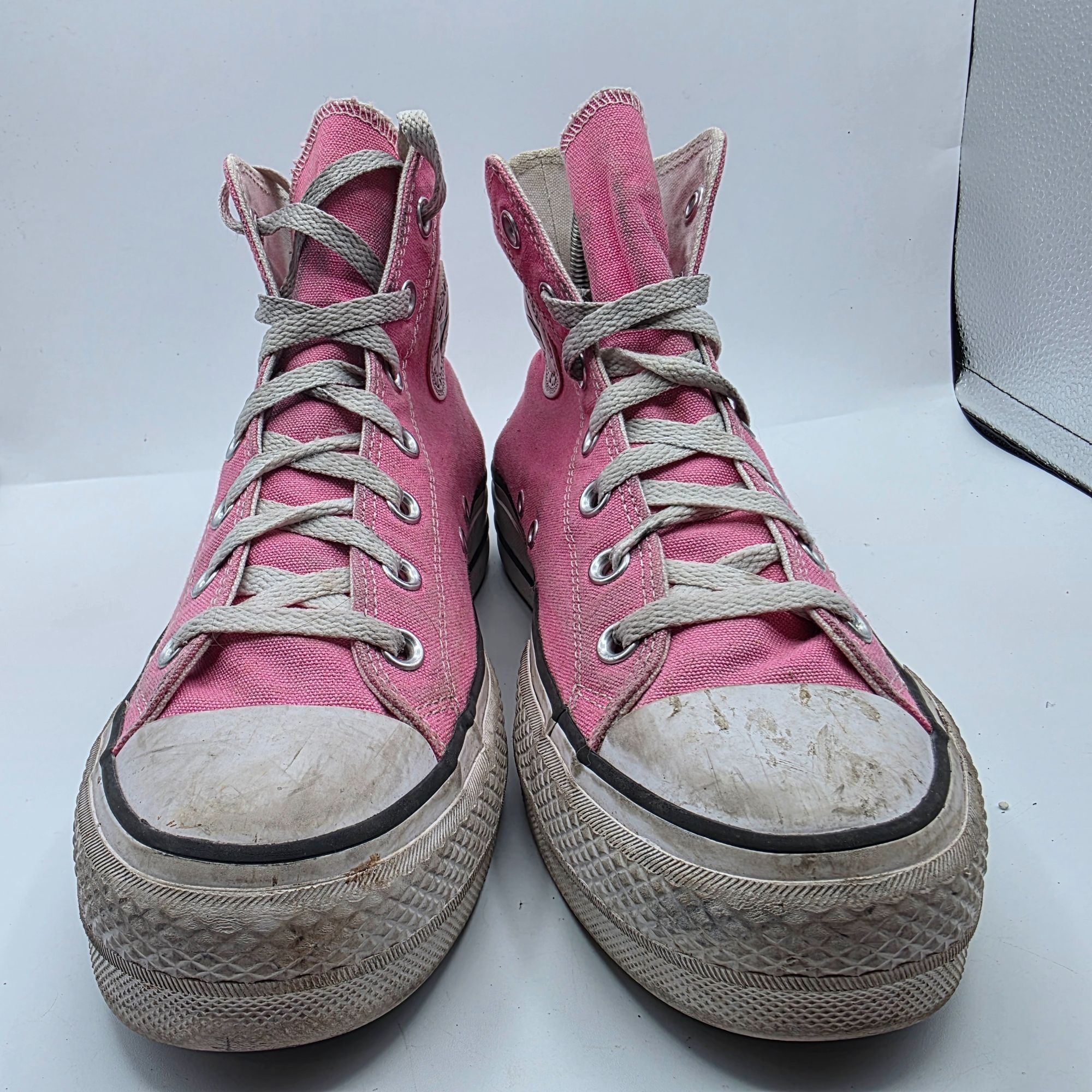 Converse Converse All Star Womens Size 9 Pink High Top Sneakers Casua Size US 9 / IT 39 - 2 Thumbnail