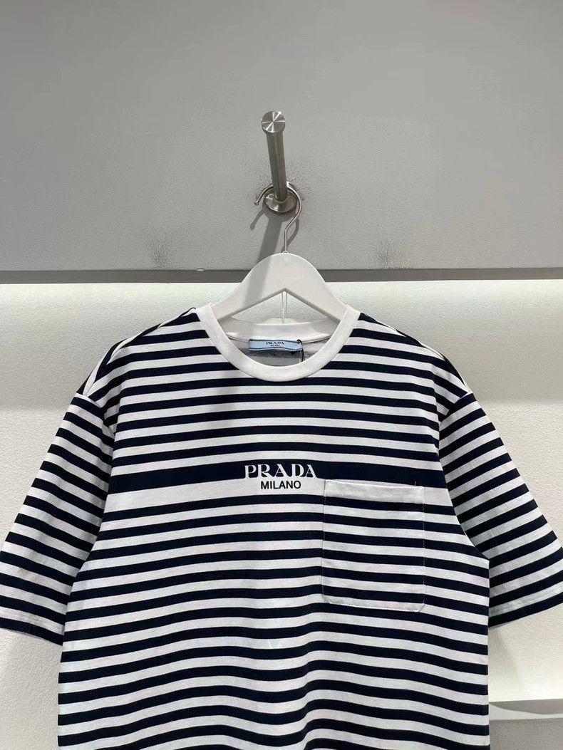 Prada Prada Striped short sleeves 2501-Nextarrow Size US XXS / EU 40 - 3 Thumbnail