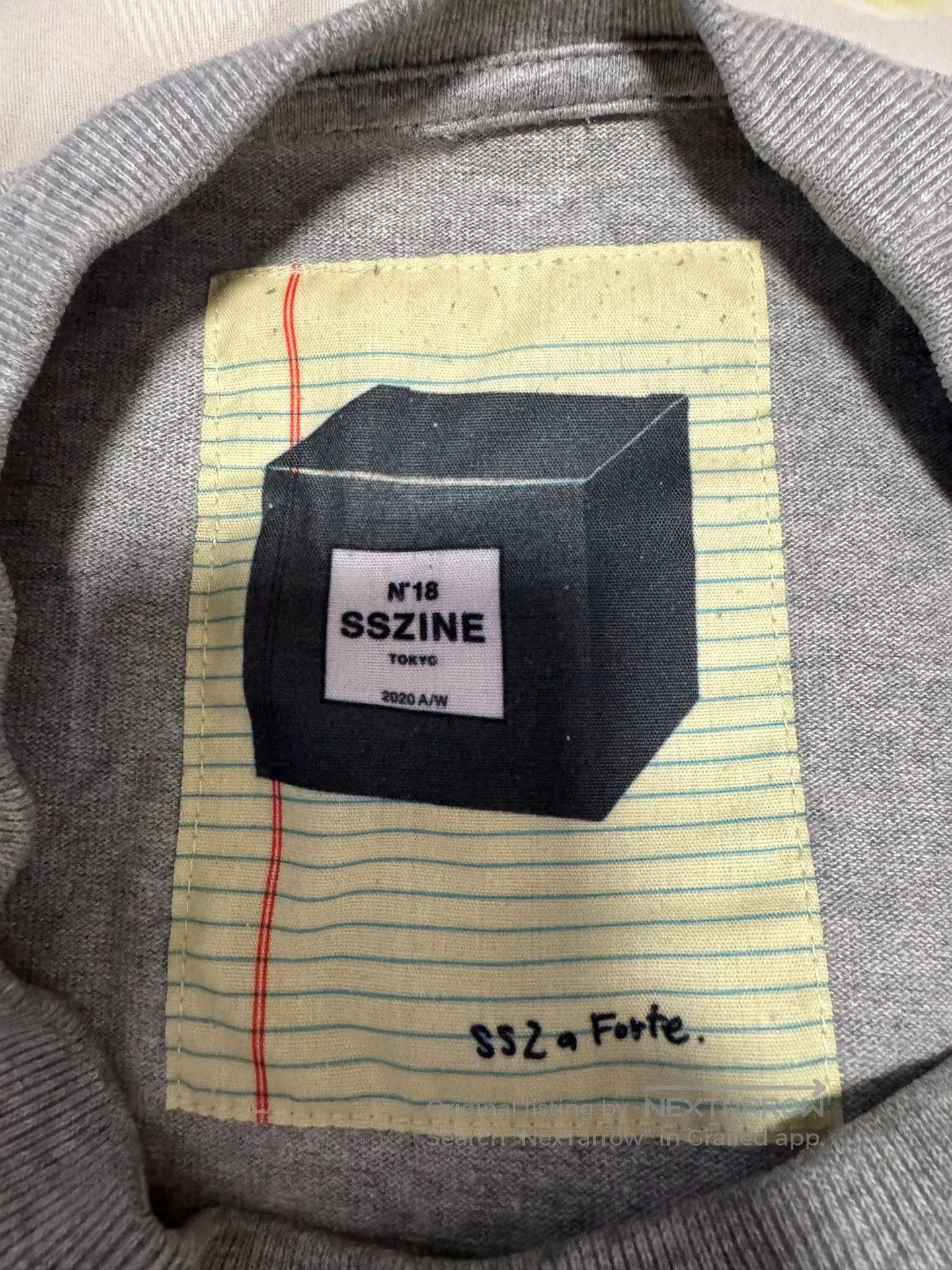 Beams Plus Beams SSZ 20AW Printed Oversized Crewneck Sweatshirt. Size US L / EU 52-54 / 3 - 5 Thumbnail