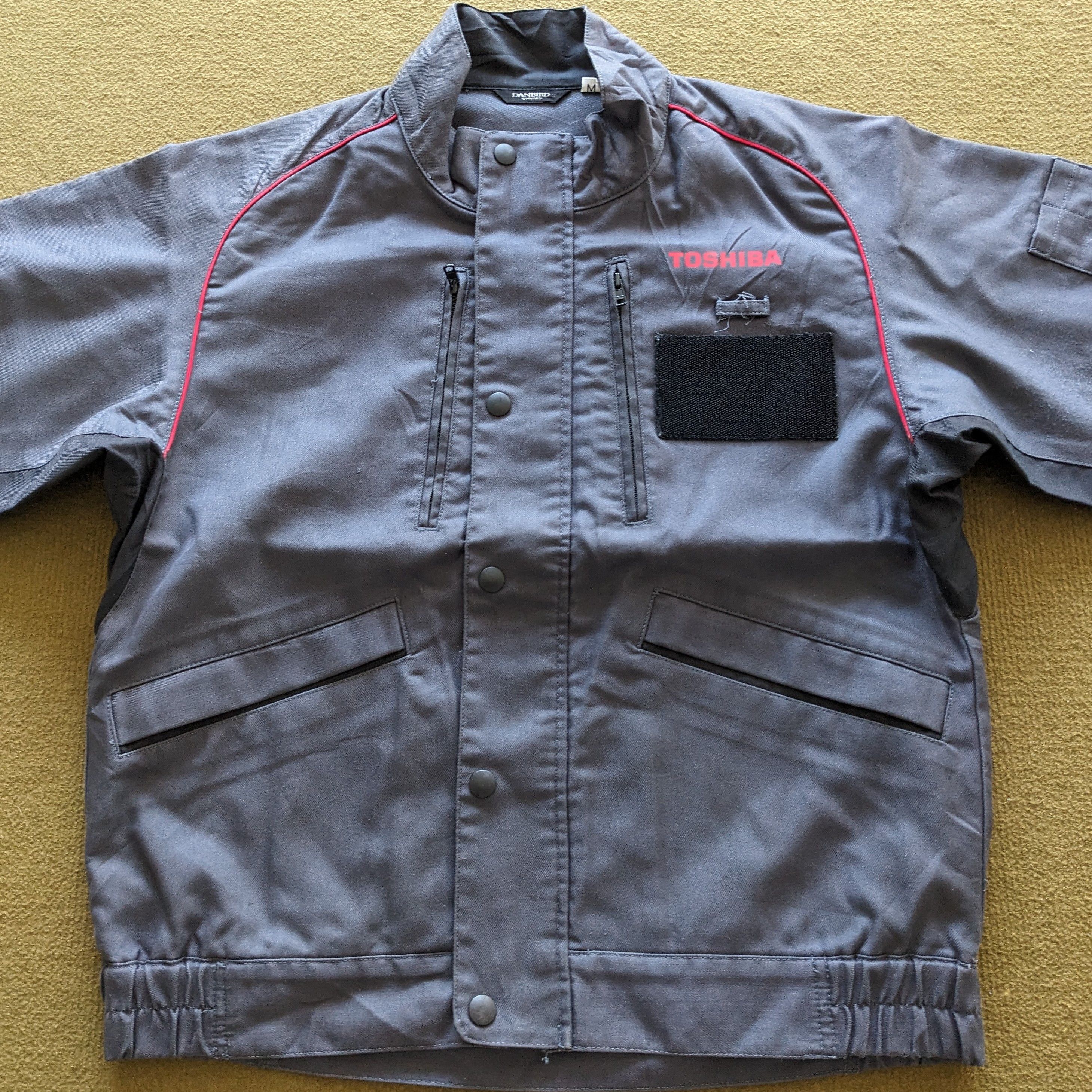 Vintage Vintage TOSHIBA Japanese Brand Racing Jacket Size US M / EU 48-50 / 2 - 2 Thumbnail
