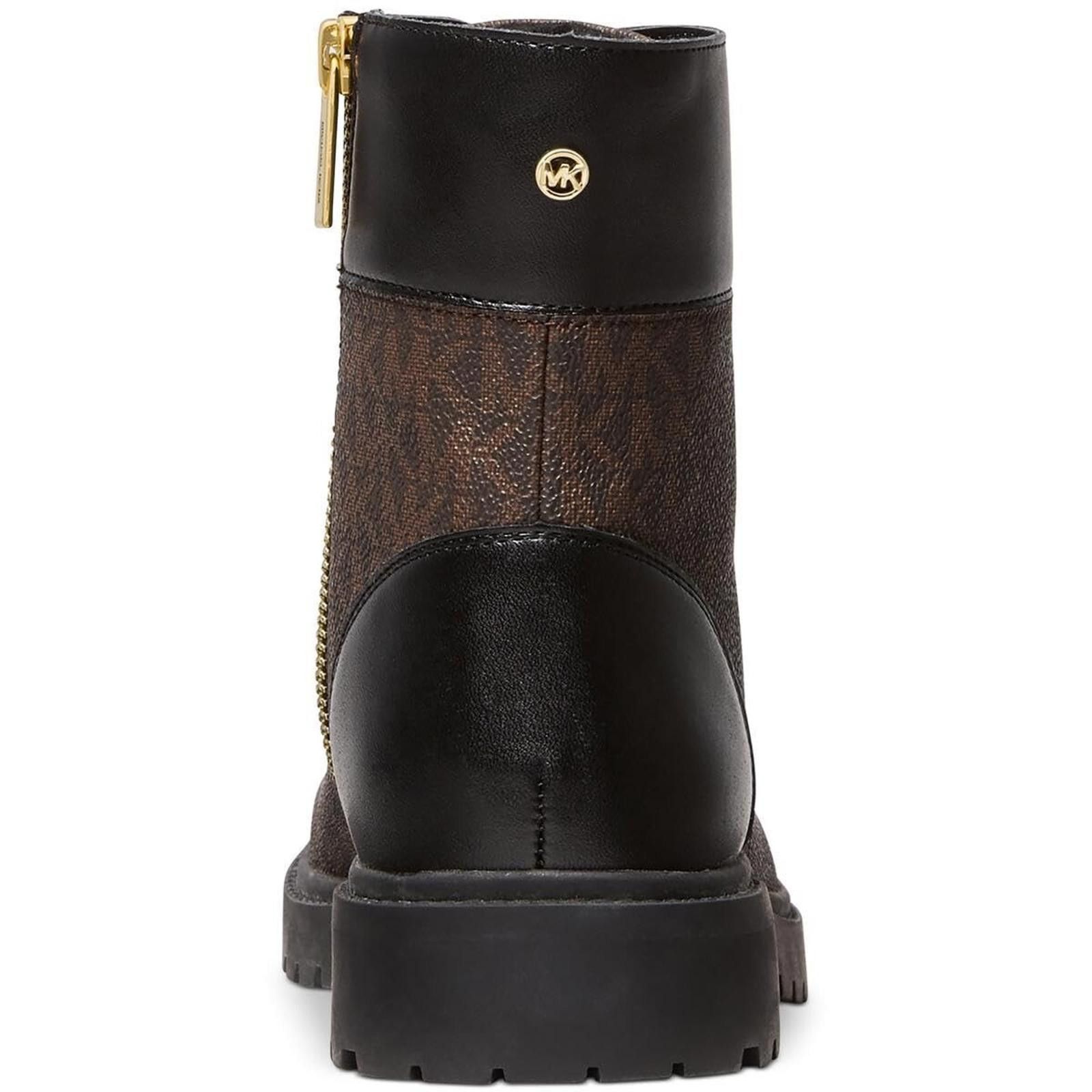 Michael Kors Womens Michael Kors Alistair Bootie Combat Boot 8 M NEW Size US 8 / IT 38 - 2 Thumbnail