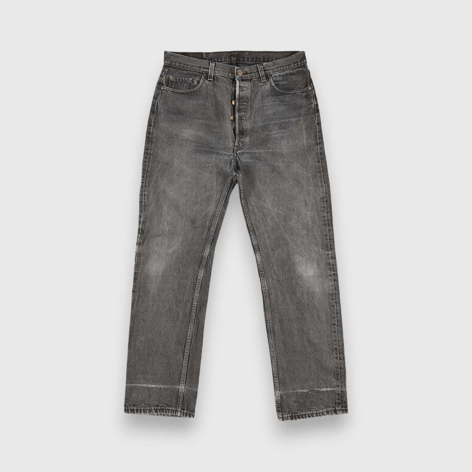 Levi's 90s Vintage Distress Levis 501 Jeans-J1439 Size US 35 - 1 Thumbnail