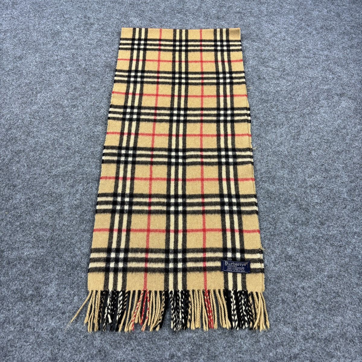 Burberry × Vintage Burberrys Scarf # D787 # Muffler # Neckwear # Nova Check Size ONE SIZE - 3 Thumbnail