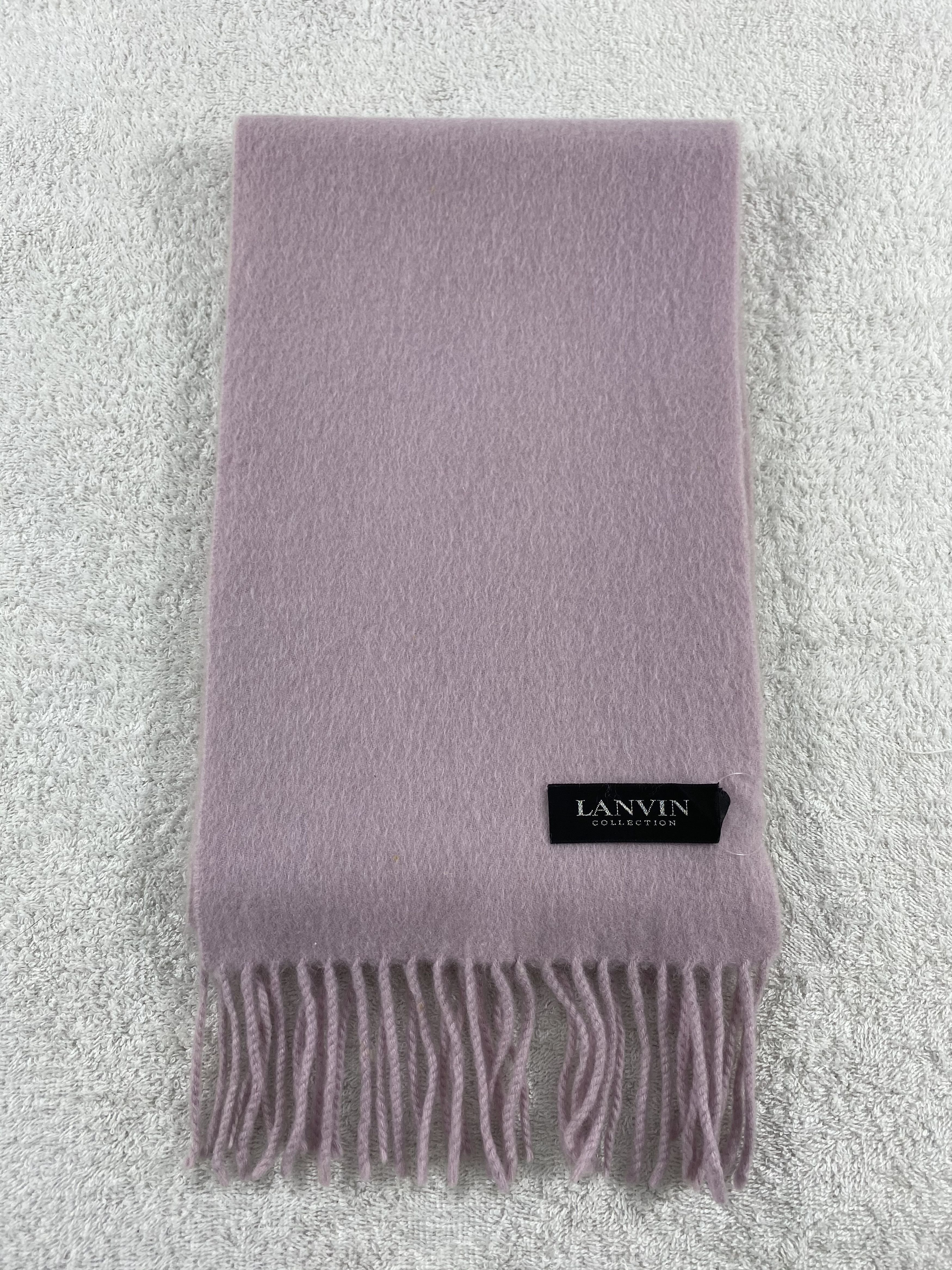Lanvin × Vintage Lanvin Scarf / Muffler / Neckwear - WW1684 Size ONE SIZE - 2 Thumbnail