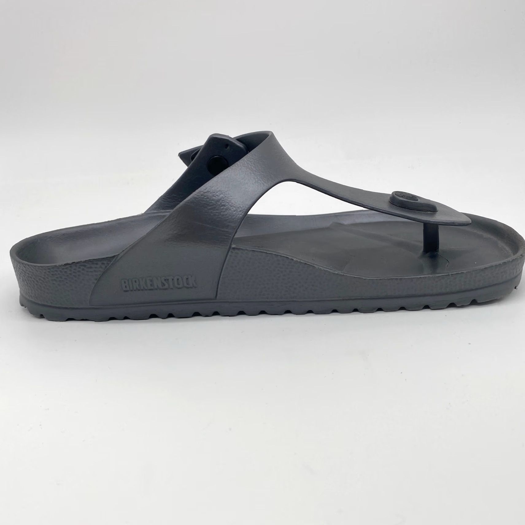 Birkenstock Birkenstock Gizeh Birko-Flor Titanium Womens Size 12 Sandal Rubber Birkenstock Gizeh Birko-Flor Size US 12 / IT 42 - 5 Thumbnail