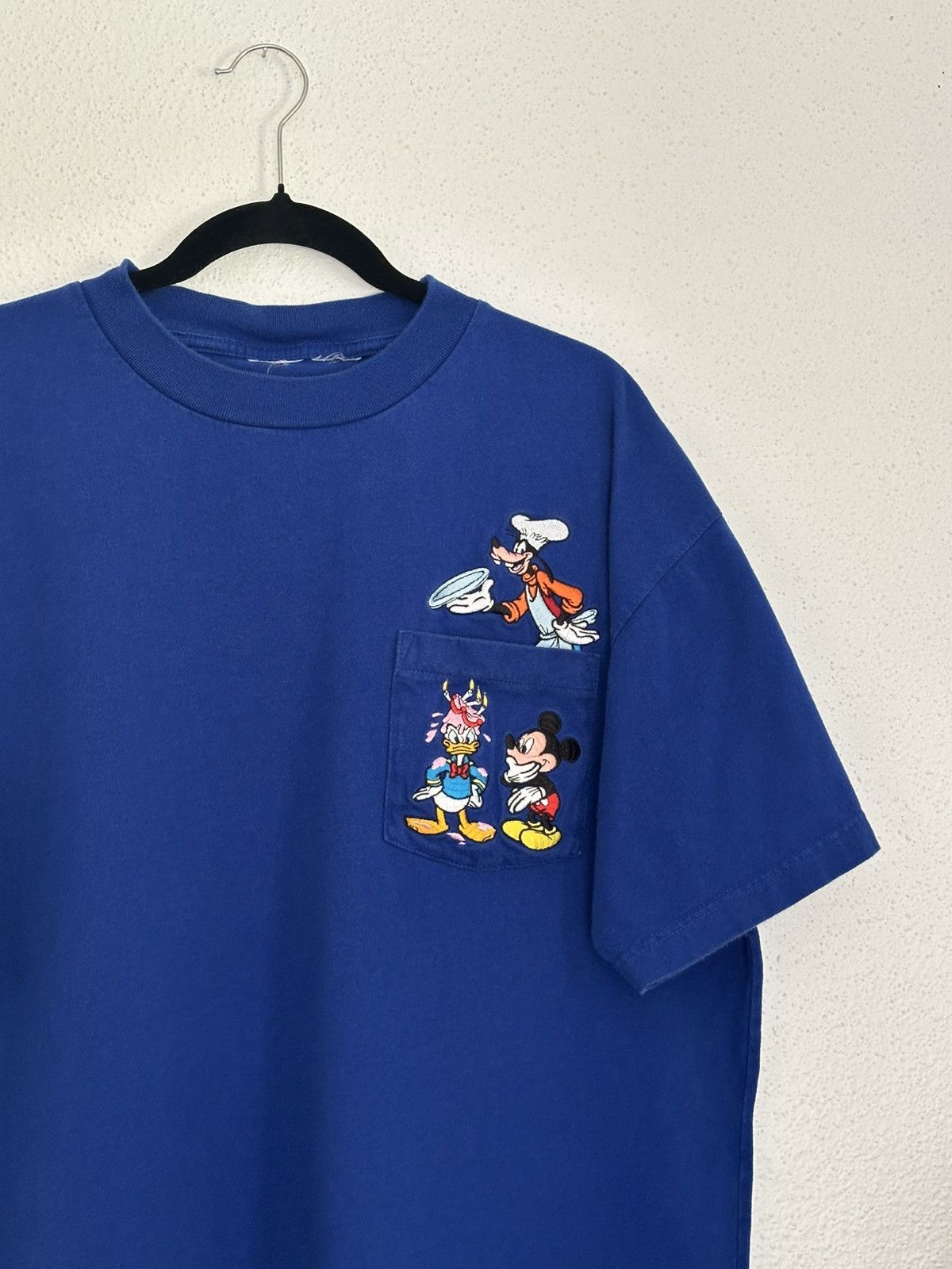 Disney Vintage 90s Disney Mickey, Goofy & Donald Pocket Tee Size XL Size US XL / EU 56 / 4 - 2 Thumbnail