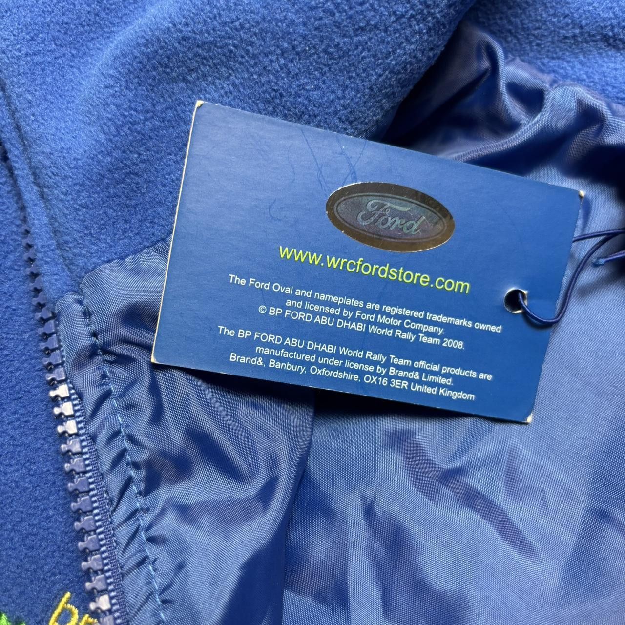 Ford Retro Abu Dhabi Ford Fleece Blue L Size US L / EU 52-54 / 3 - 6 Thumbnail