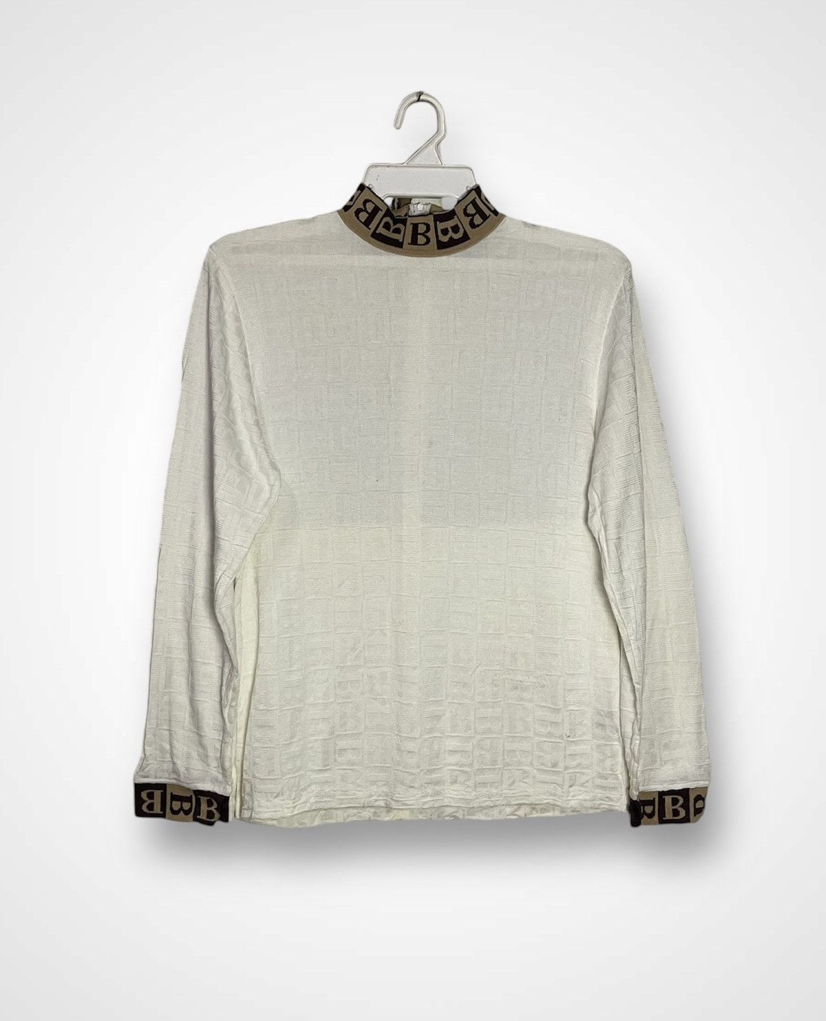 Burberry × Burberry Prorsum Burberry Golf Monogram Long Sleeve (17) Size M / US 6-8 / IT 42-44 - 3 Thumbnail