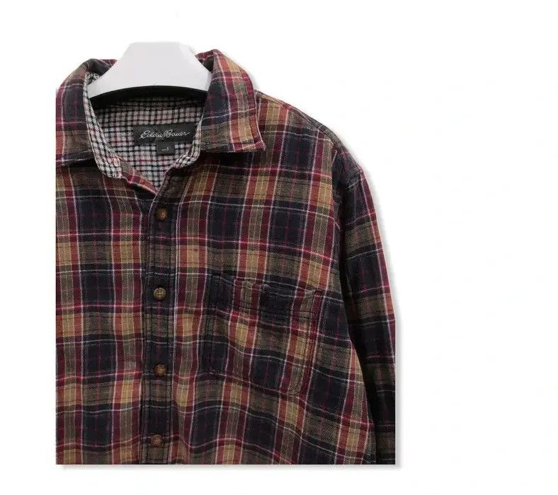 Eddie Bauer Vintage Eddie Bauer Plaid Tartan Flannel Shirt 👕 Size US S / EU 44-46 / 1 - 2 Thumbnail
