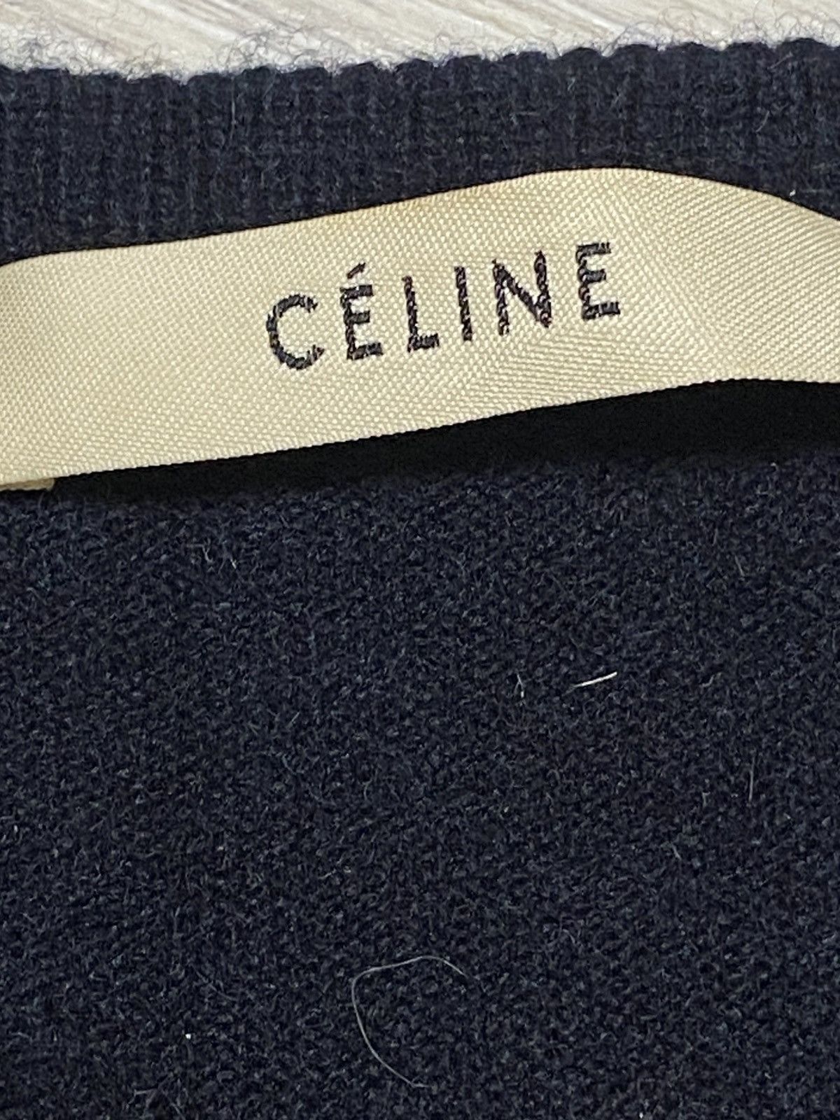 Celine Celine Cashmere Wool Cardigan Size US XL / EU 56 / 4 - 3 Thumbnail