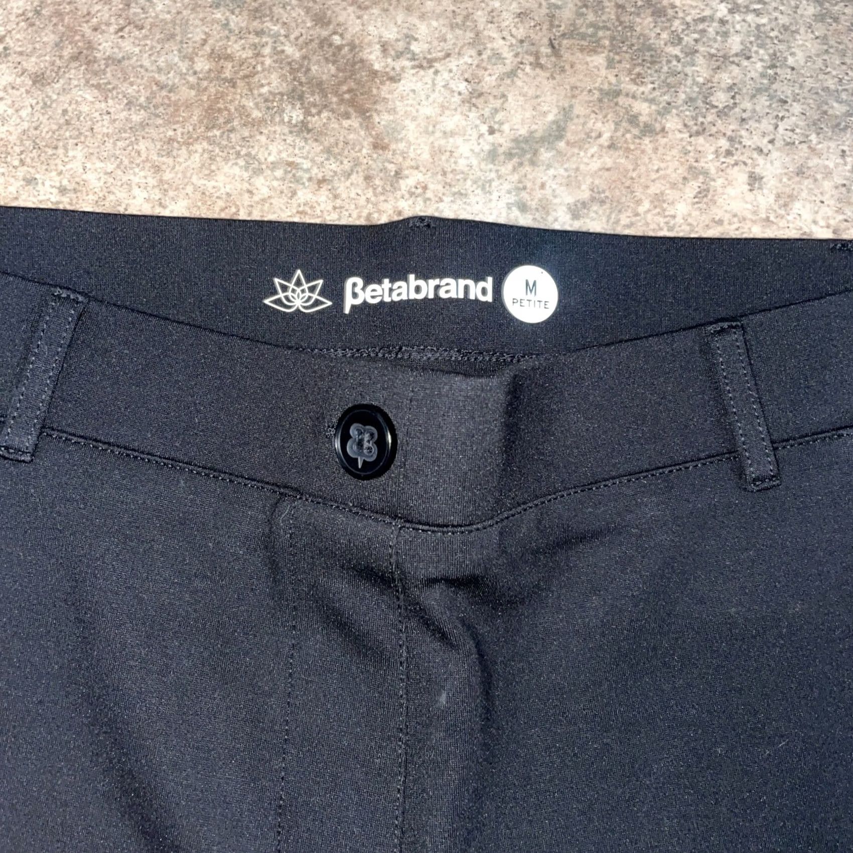 Vintage Betabrand Womens Dress Pants - Pants, Betabrand, Petite M, PM, Black, Pre-owned, Women, Yoga? Size 32" / US 10 / IT 46 - 2 Thumbnail