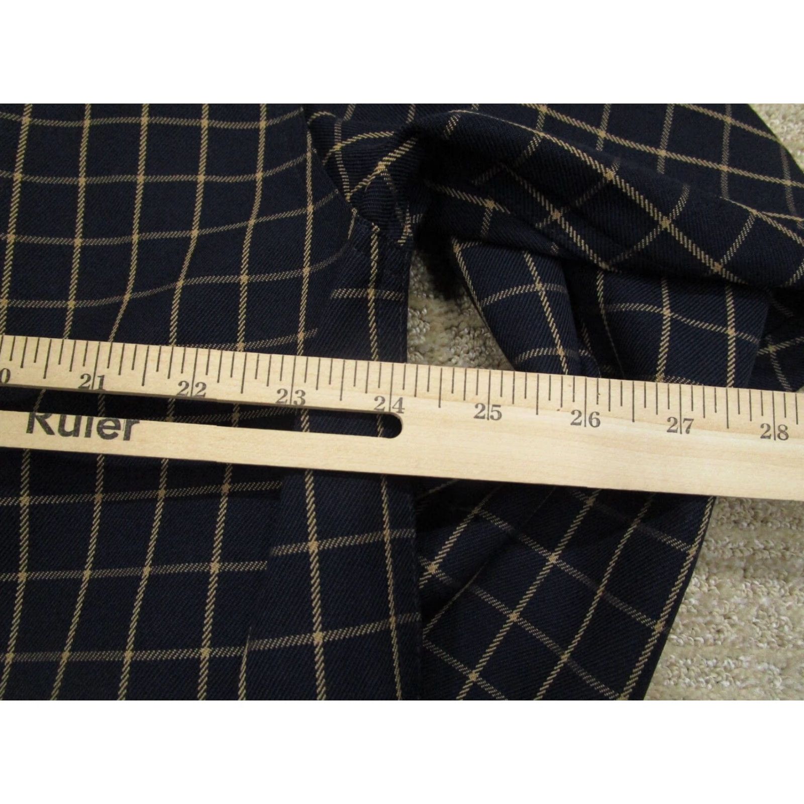 Filson VINTAGE Filson Shirt Men XL Blue Check Wool Long Sleeve Button Down Size US XL / EU 56 / 4 - 5 Thumbnail