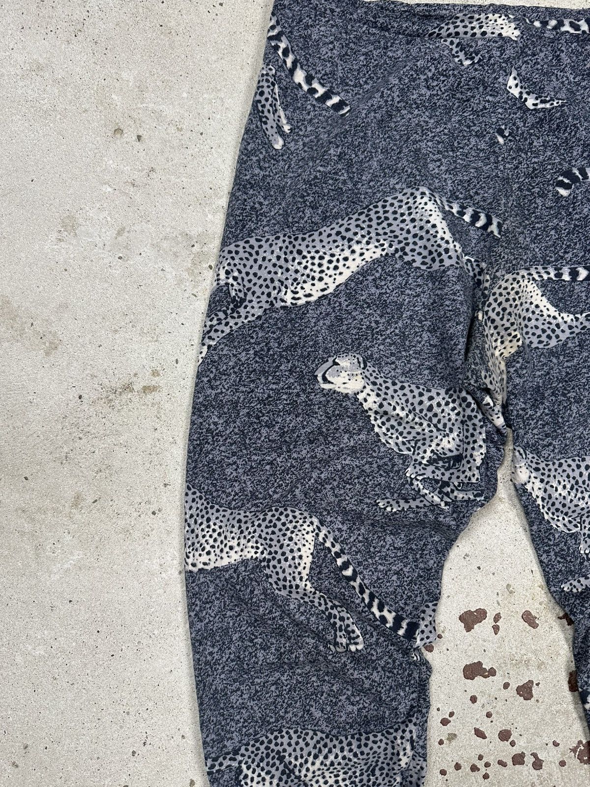 Kenzo × Vintage Vintage 90s Kenzo Jungle Gepard Print Animal Pants Leggins Size 32" / US 10 / IT 46 - 5 Thumbnail