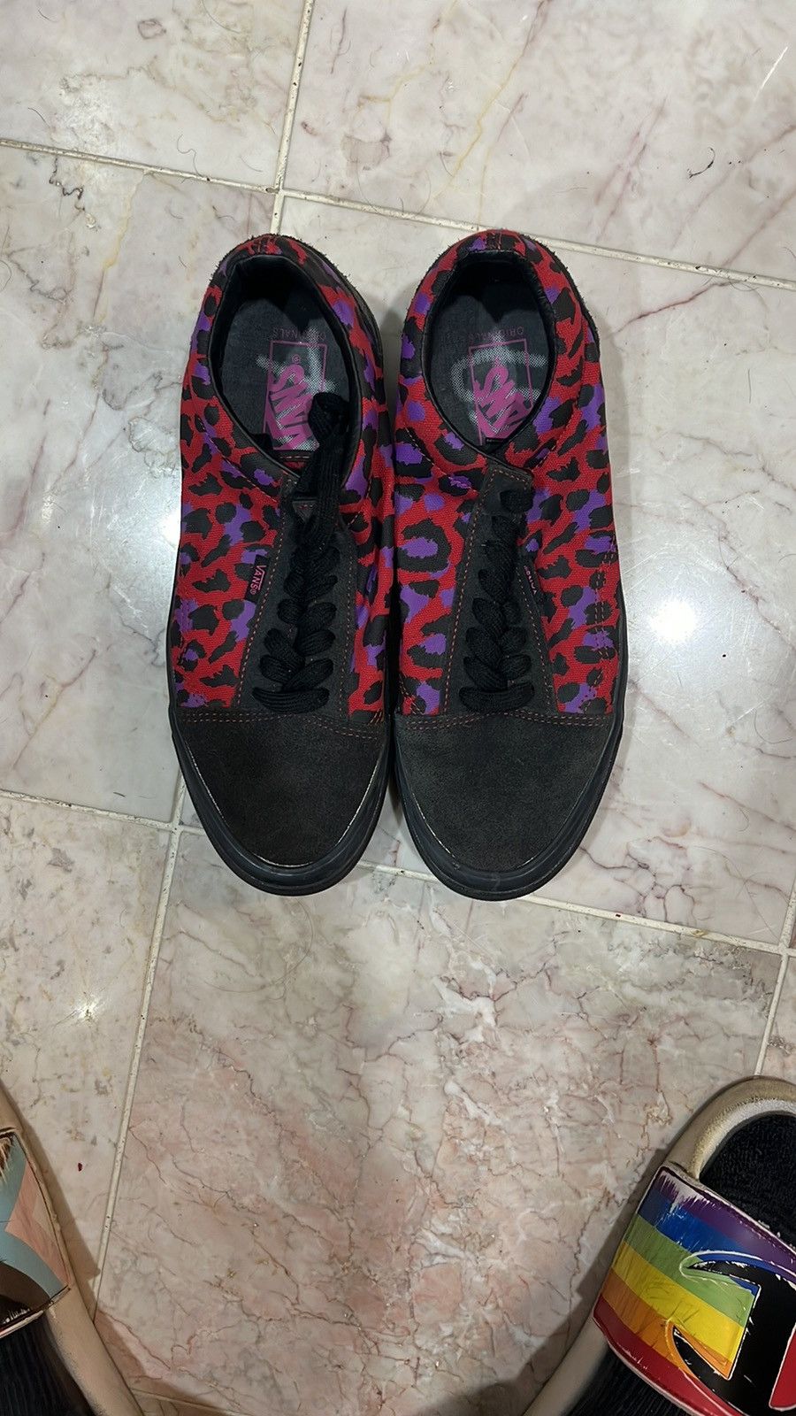 Vans Stray Rats X Vault UA Old Skool NS OG LX 'Raven Racing Red' Size US 9.5 / EU 42-43 - 1 Thumbnail