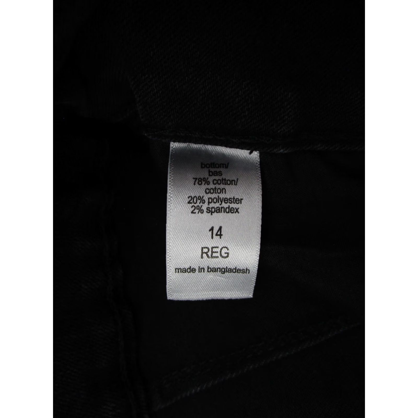 Vintage Maurices M Jeans Black High Rise Flare Denim Stretch Size 14 Reg Women's Jeans Size 36" / US 14 / IT 50 - 6 Thumbnail