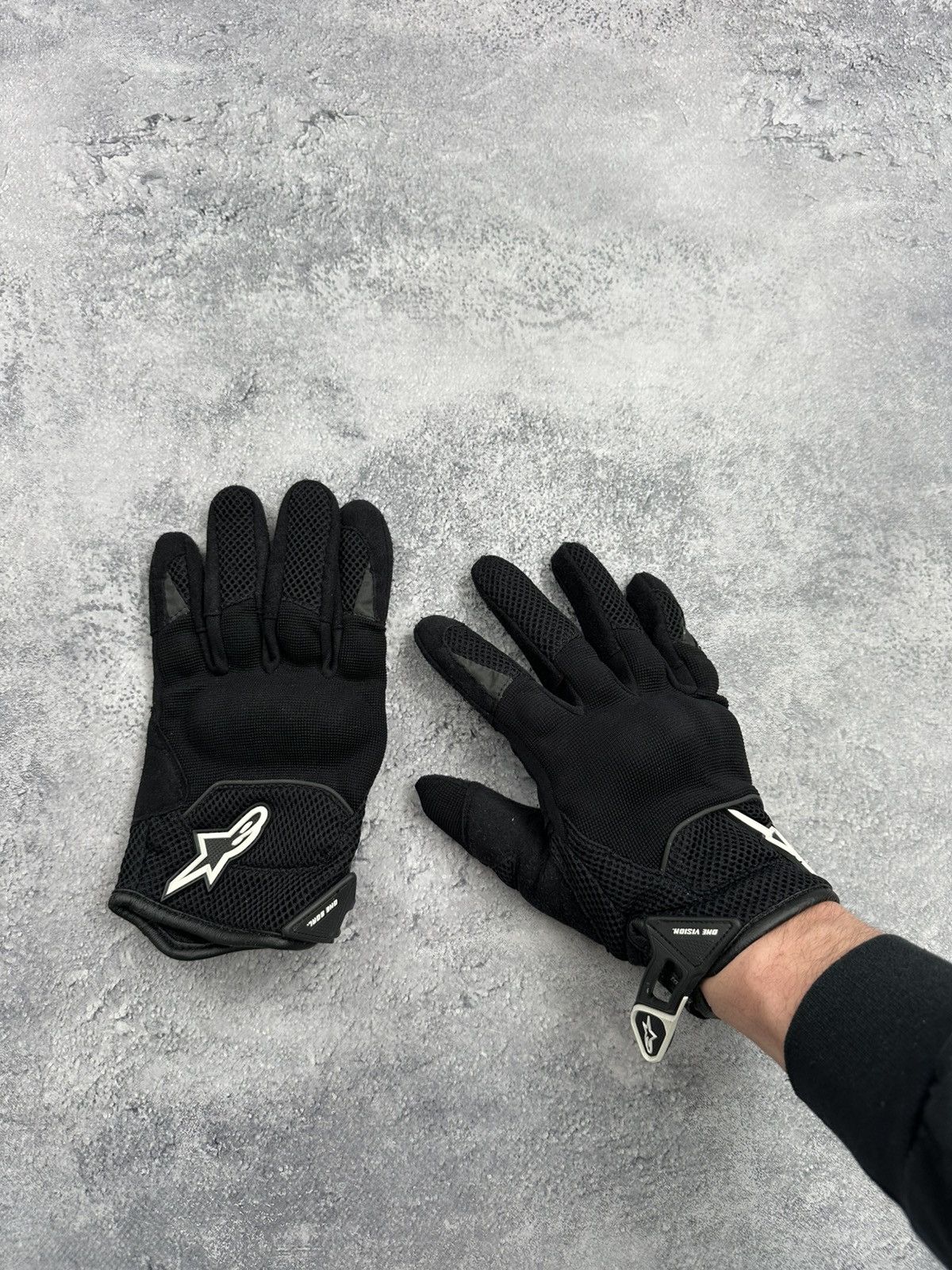 Alpinestars Alpinestars Motorcycle Racing Black Tactical Gloves Size S Size ONE SIZE - 1 Thumbnail