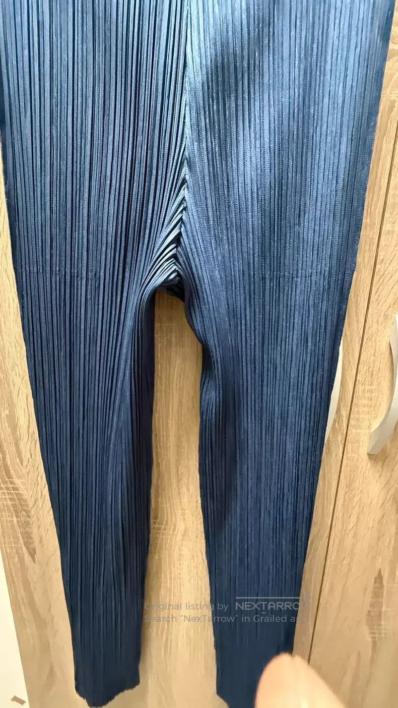 Issey Miyake Issey Miyake Narrow Straight-Leg Pants Size 26" / US 2 / IT 38 - 4 Thumbnail