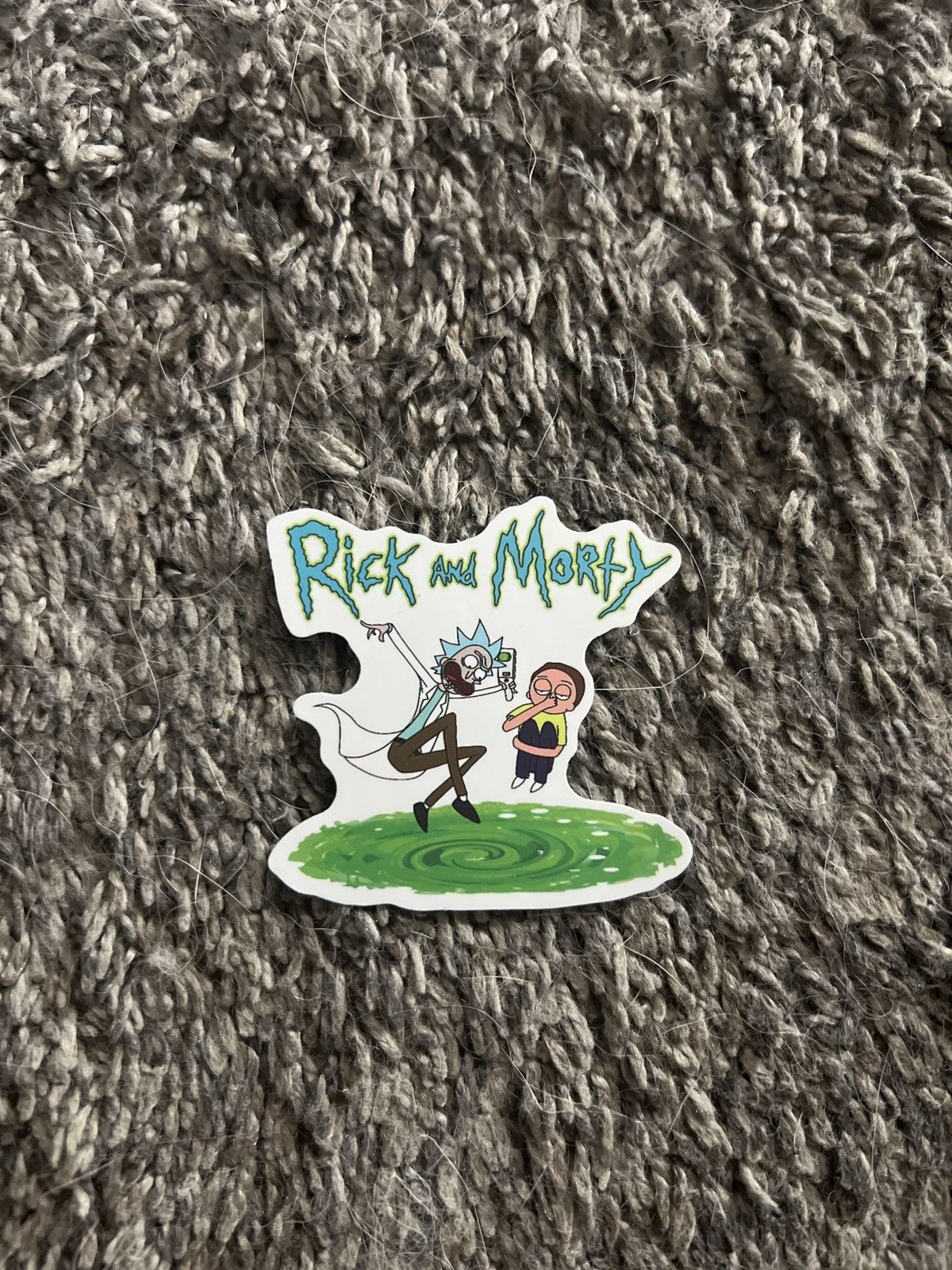 Cartoon Network Rick And Morty Sticker Size ONE SIZE - 1 Thumbnail