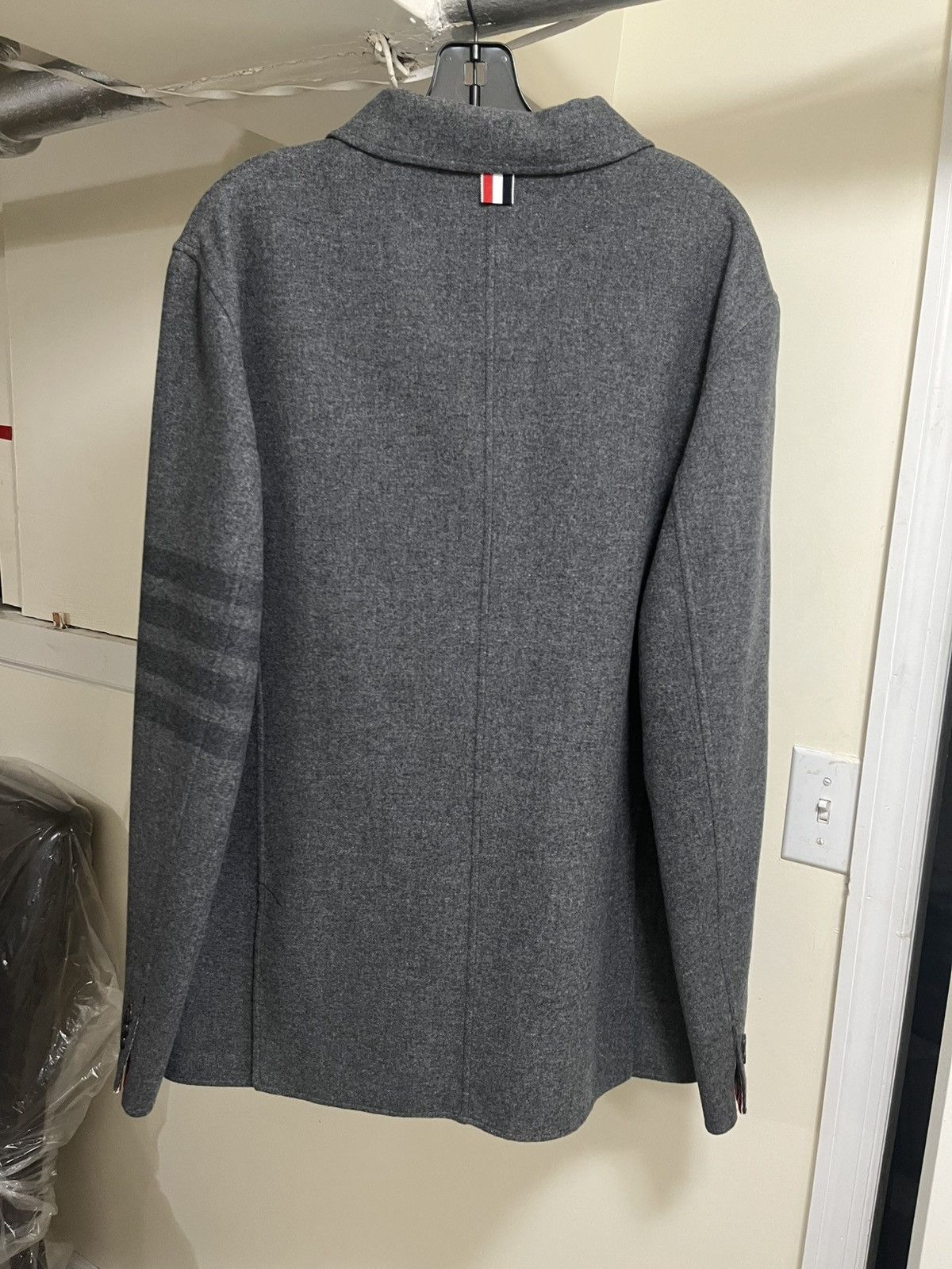 Thom Browne Thom Browne 4 Bar Unconstructed Sport Jacket Sz 4 Size US XL / EU 56 / 4 - 4 Thumbnail