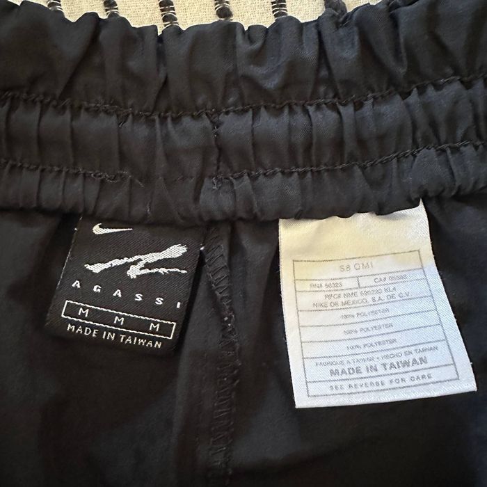 Nike NIKE X AGASSI Vintage Y2K Black Tennis Shorts Medium Grailed