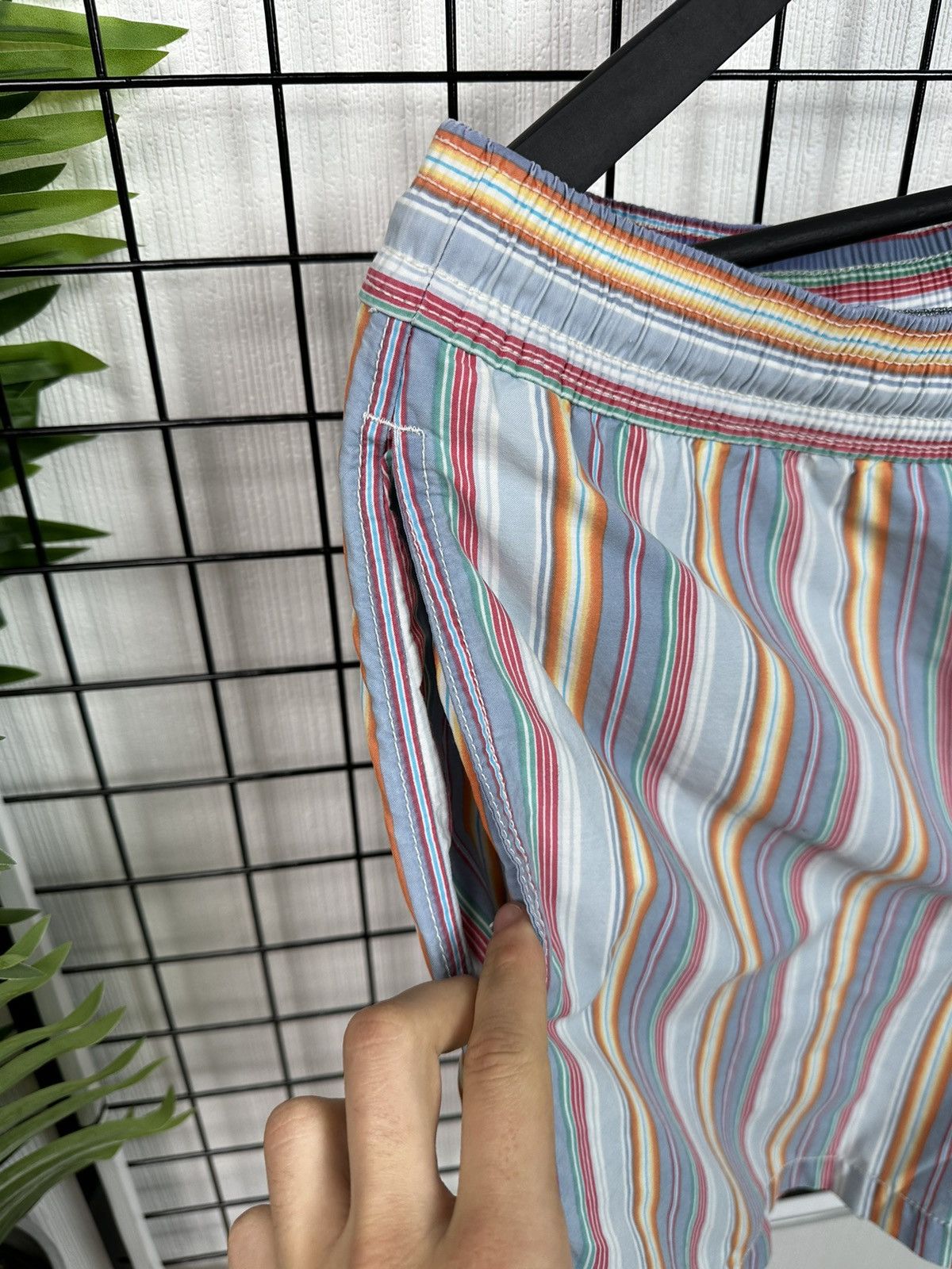 Polo Ralph Lauren × Vintage Vintage Y2K Polo Ralph Lauren Swim Shorts Men L multicolour Size US 34 / EU 50 - 7 Thumbnail