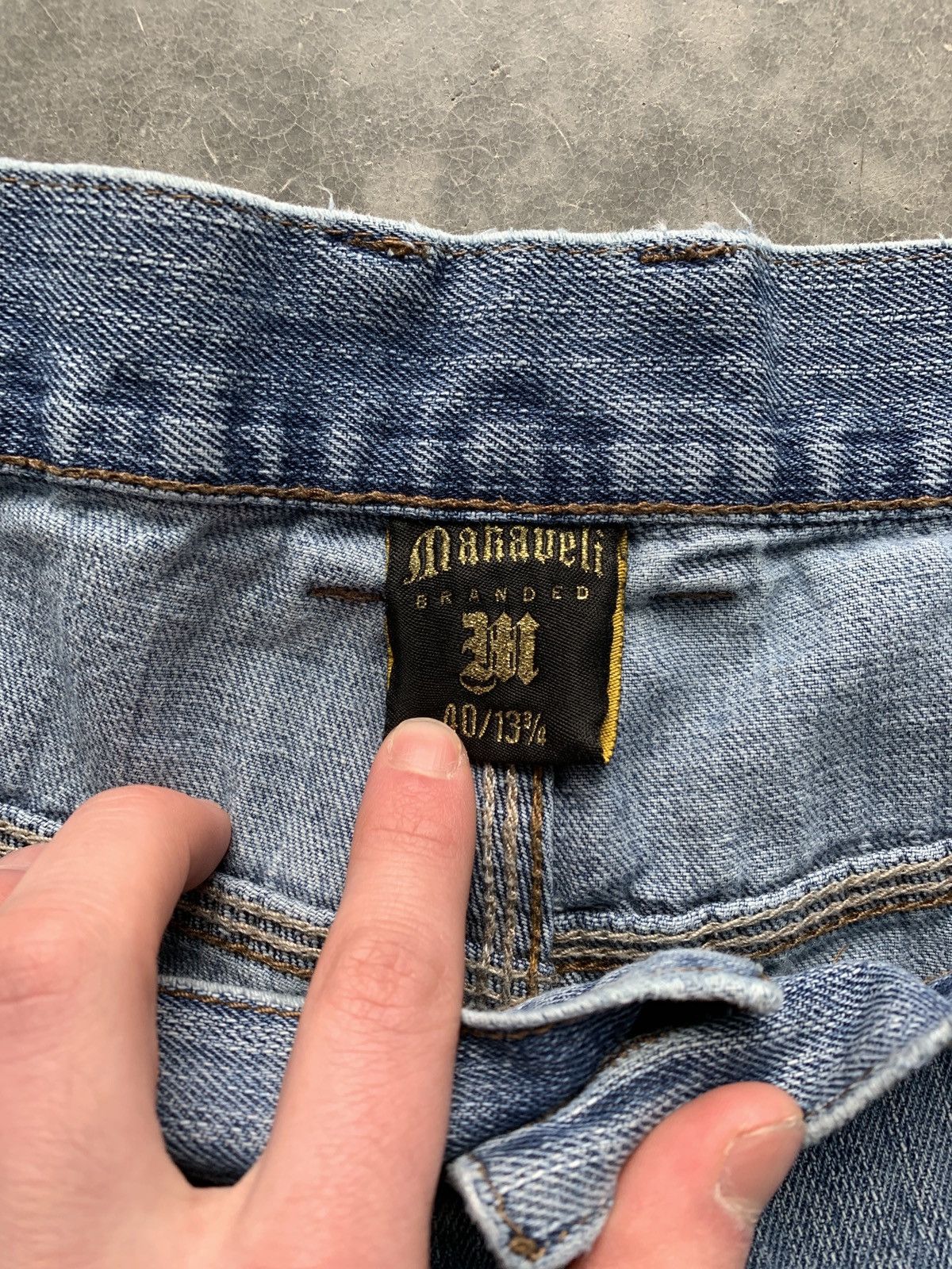 JNCO Crazy Vintage Y2K Makaveli Jean Shorts Skater Opium Baggy Size US 40 / EU 56 - 10 Thumbnail