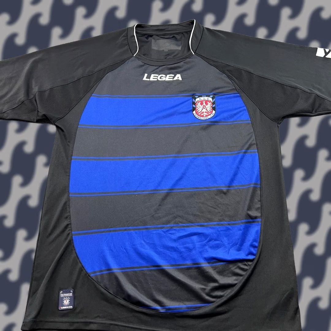 Adidas Mens Football Jersey FSV Frankfurt 2009 2010 home Shirt Adult Legea 2XL Size US L / EU 52-54 / 3 - 1 Thumbnail
