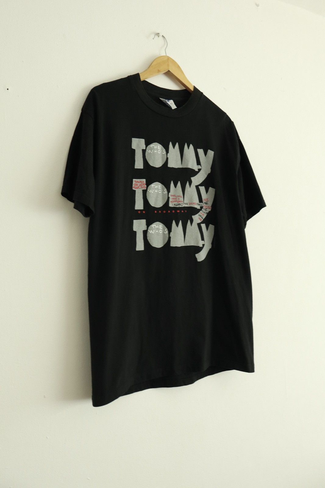 Band Tees Vintage The Who Tommy Broadway 1993 T-Shirt Size US L / EU 52-54 / 3 - 5 Thumbnail