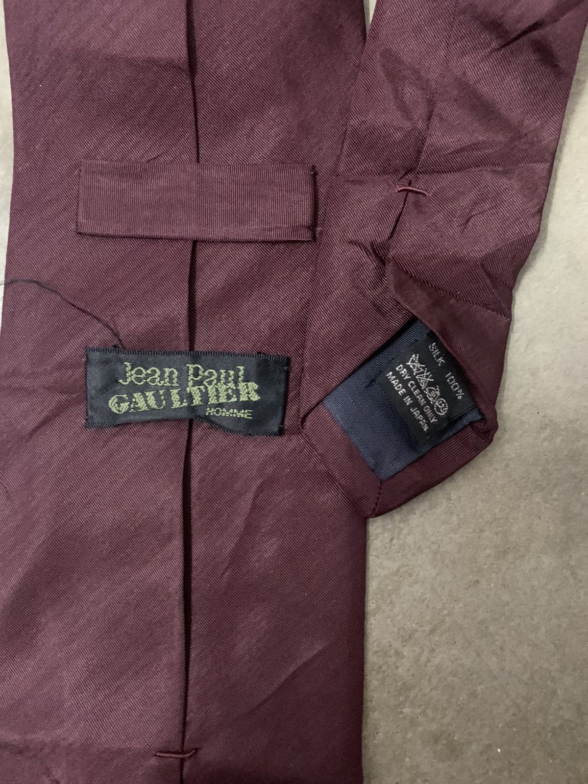 Jean Paul Gaultier × Vintage Super Rare Vintage Jean Paul Gaultier Homme Tie Size ONE SIZE - 4 Thumbnail