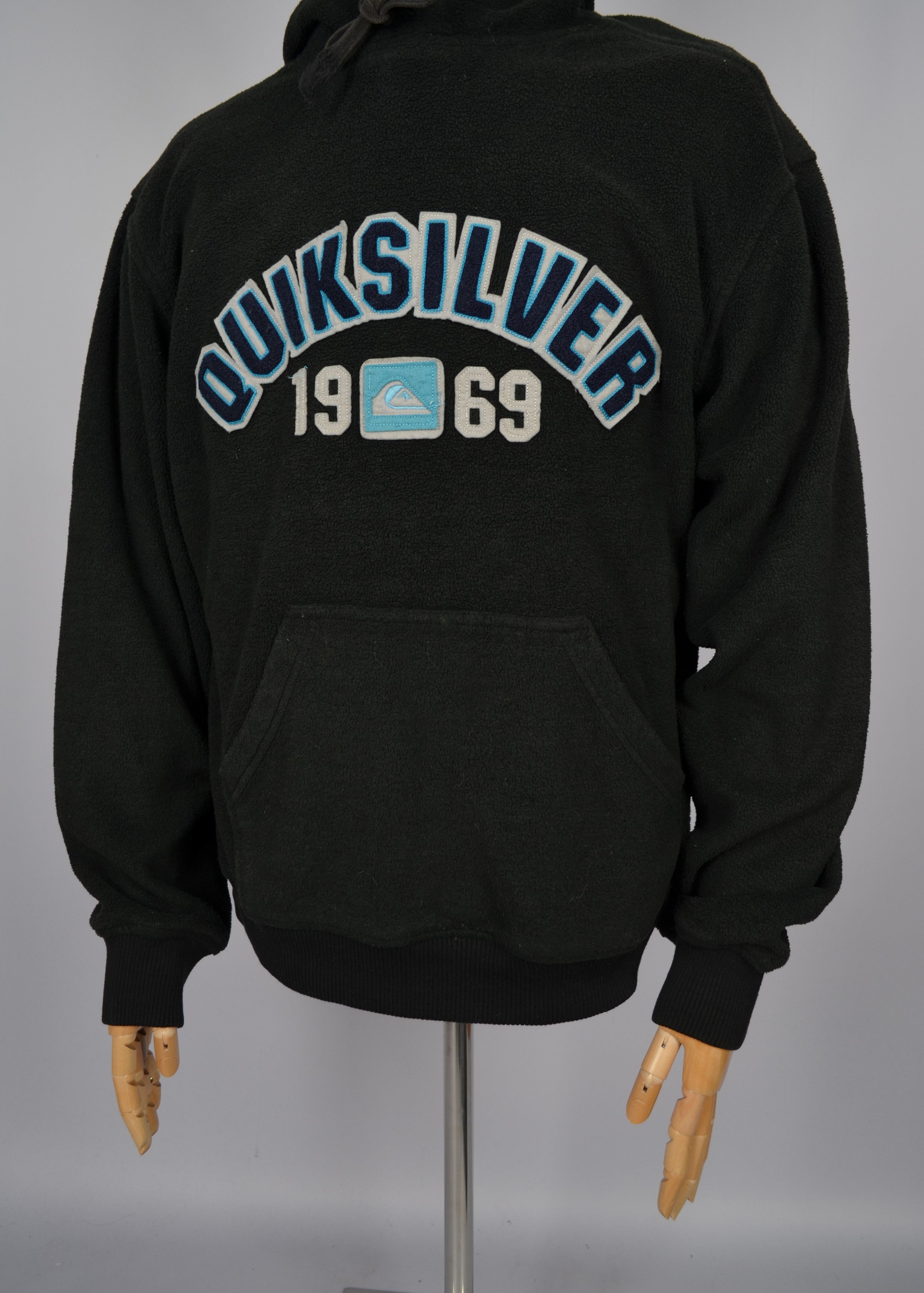 Quiksilver × Vintage Quiksilver Fleece Surf Embroided Logo Hoodie Vintage 90s y2k Size US XL / EU 56 / 4 - 3 Thumbnail