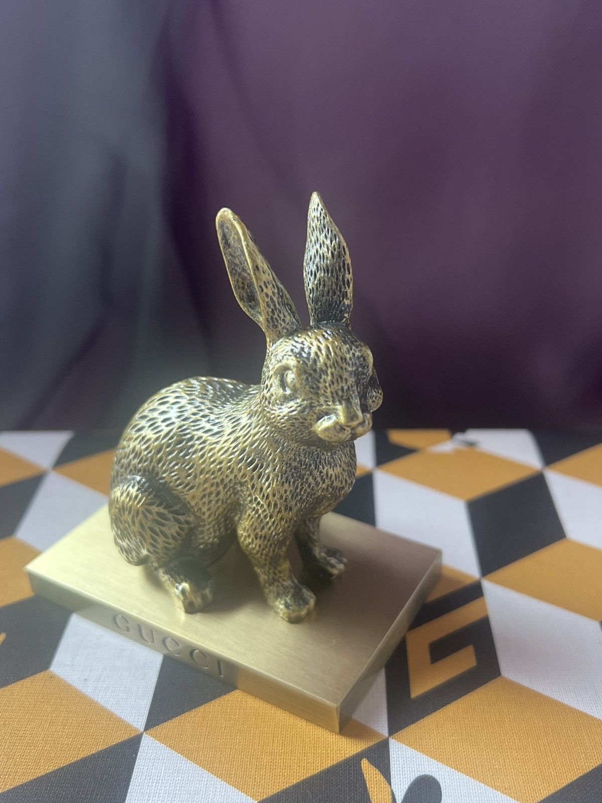 Gucci 🔥 Gucci Rabbit paperweight🐰 Jewellery Storage Box Home Decor Size ONE SIZE - 5 Thumbnail