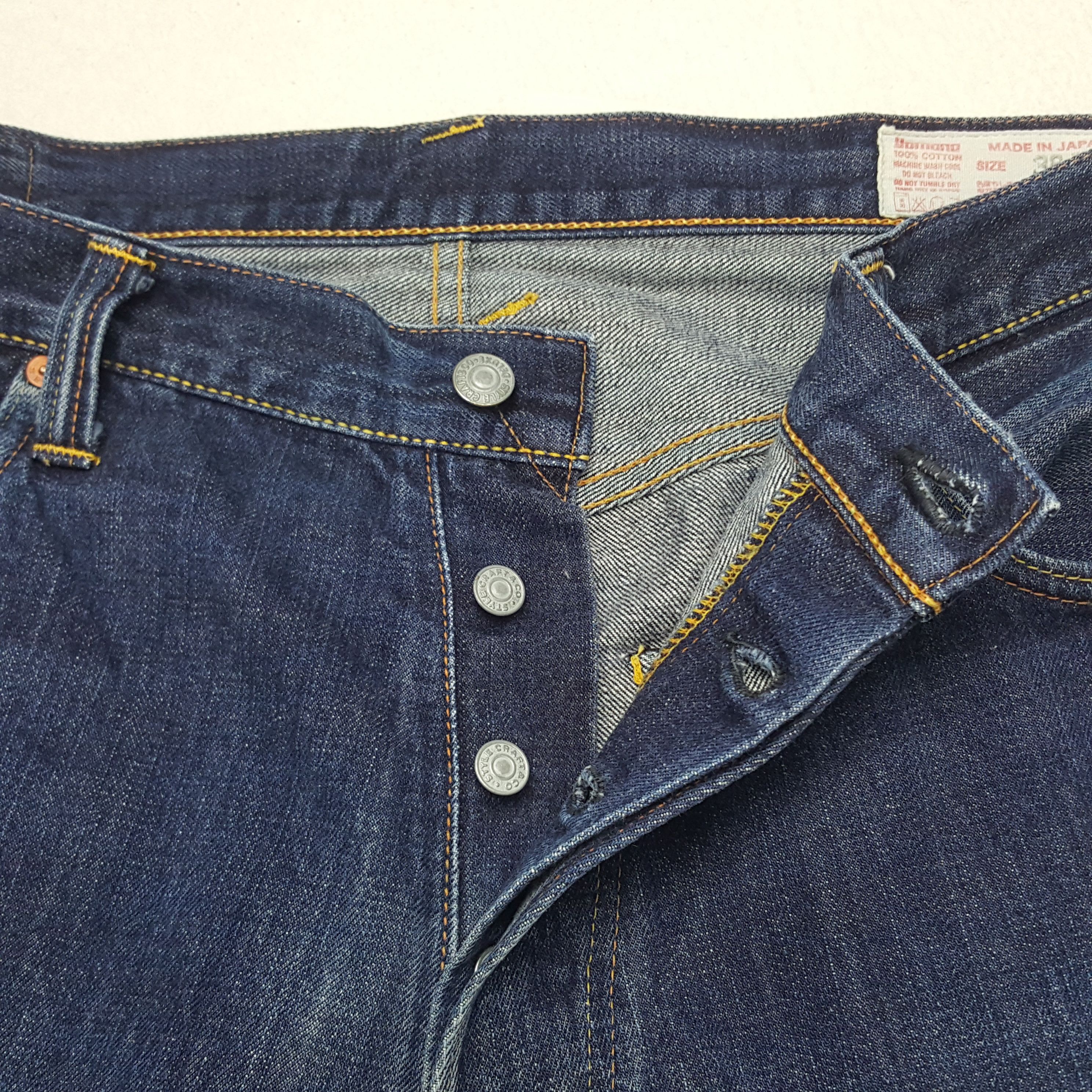 Evisu Vintage Evisu Japanese Brand Daicock Custom Art Denim Jeans Size US 35 - 7 Thumbnail