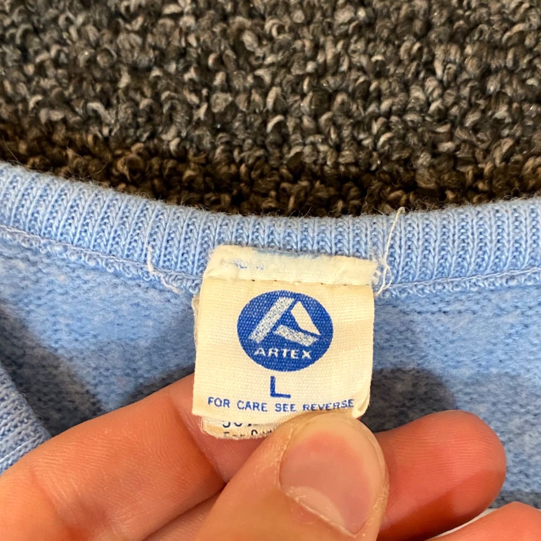 Vintage VINTAGE US COAST GUARD Sweater Mens M/L Blue Acrylic Blend Long Sleeve Pullover Regular Fit 90s Mens Brand Artex Size US M / EU 48-50 / 2 - 3 Thumbnail