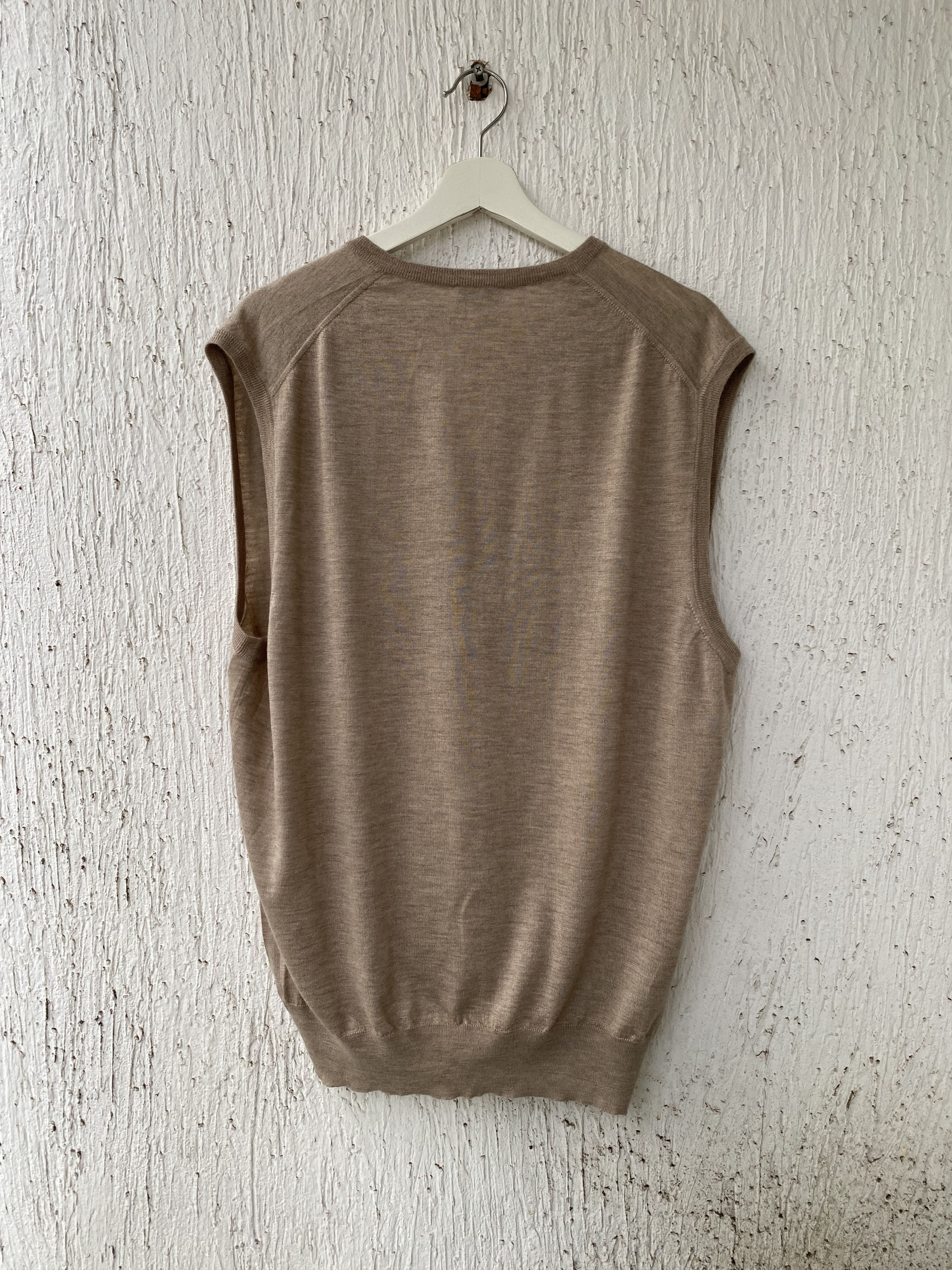Brioni cashmere and silk knit vest Size US L / EU 52-54 / 3 - 3 Thumbnail