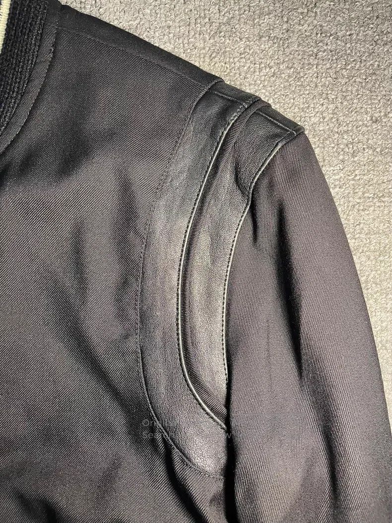 Saint Laurent Paris Saint Laurent Paris Black Samurai Patchwork Lamb Skin Wool Size US XS / EU 42 / 0 - 3 Thumbnail