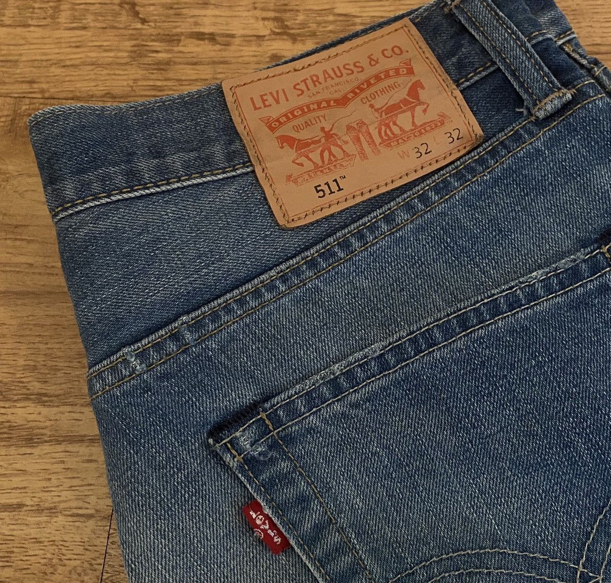 Levi's Levi’s Distressed Selvedge Denim x Streetwear Size US 32 / EU 48 - 5 Thumbnail