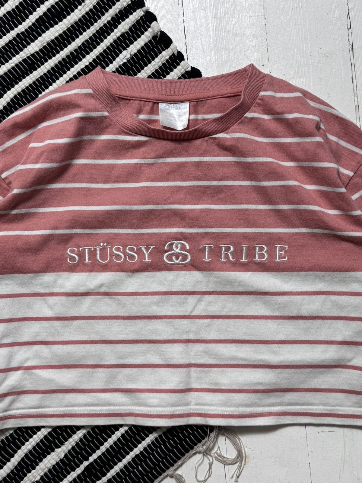 Stussy VINTAGE STUSSY STRIPED LONG SLEEVE Size XL / US 12-14 / IT 48-50 - 3 Thumbnail