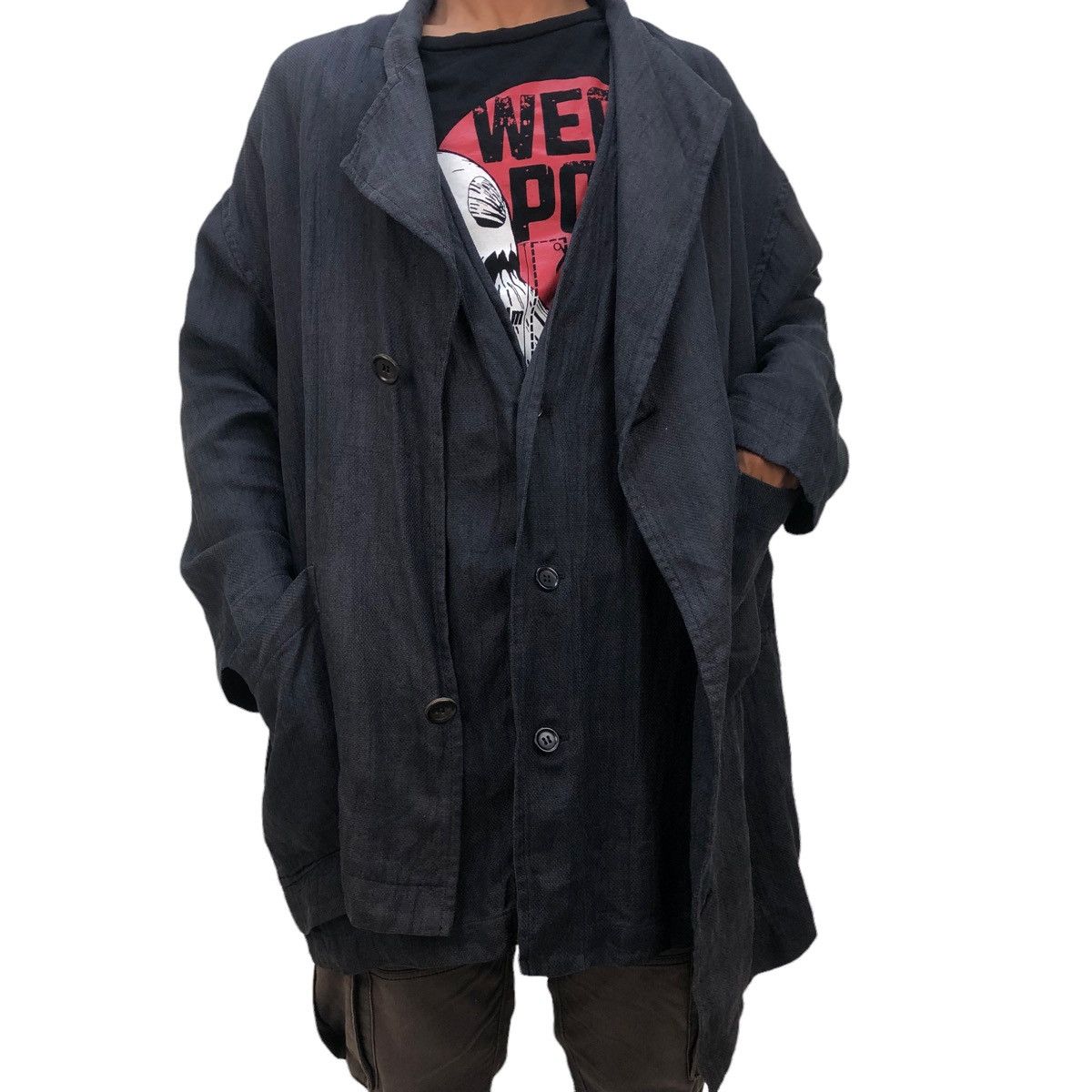 Comme des Garcons 🔥80s Comme Des Garcons Reikawakubo In Paris Unique Jacket Size US L / EU 52-54 / 3 - 13 Thumbnail