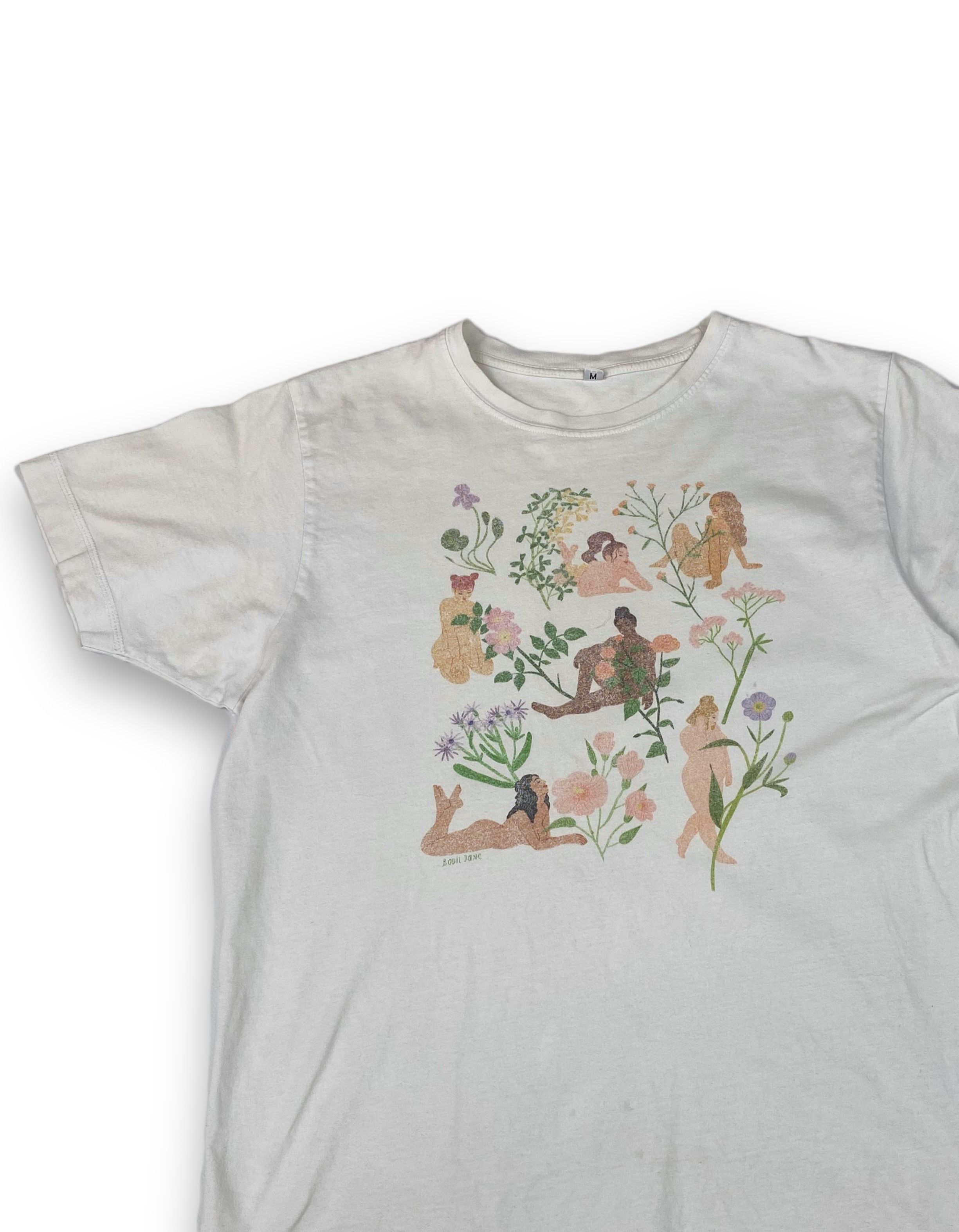 Other Vintage BODIL JANE Crazy Naughty Girls Print T-Shirt M672 Size US M / EU 48-50 / 2 - 3 Thumbnail