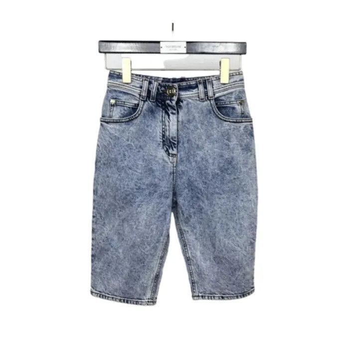 Other Balmain Blue Casual Button Shorts -2507 Size US 36 / EU 52 - 1 Thumbnail