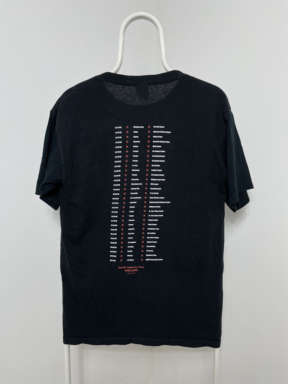 Band Tees × Bon Jovi × Vintage Vintage Bon Jovi 2005 Tour North America Size US M / EU 48-50 / 2 - 11 Thumbnail