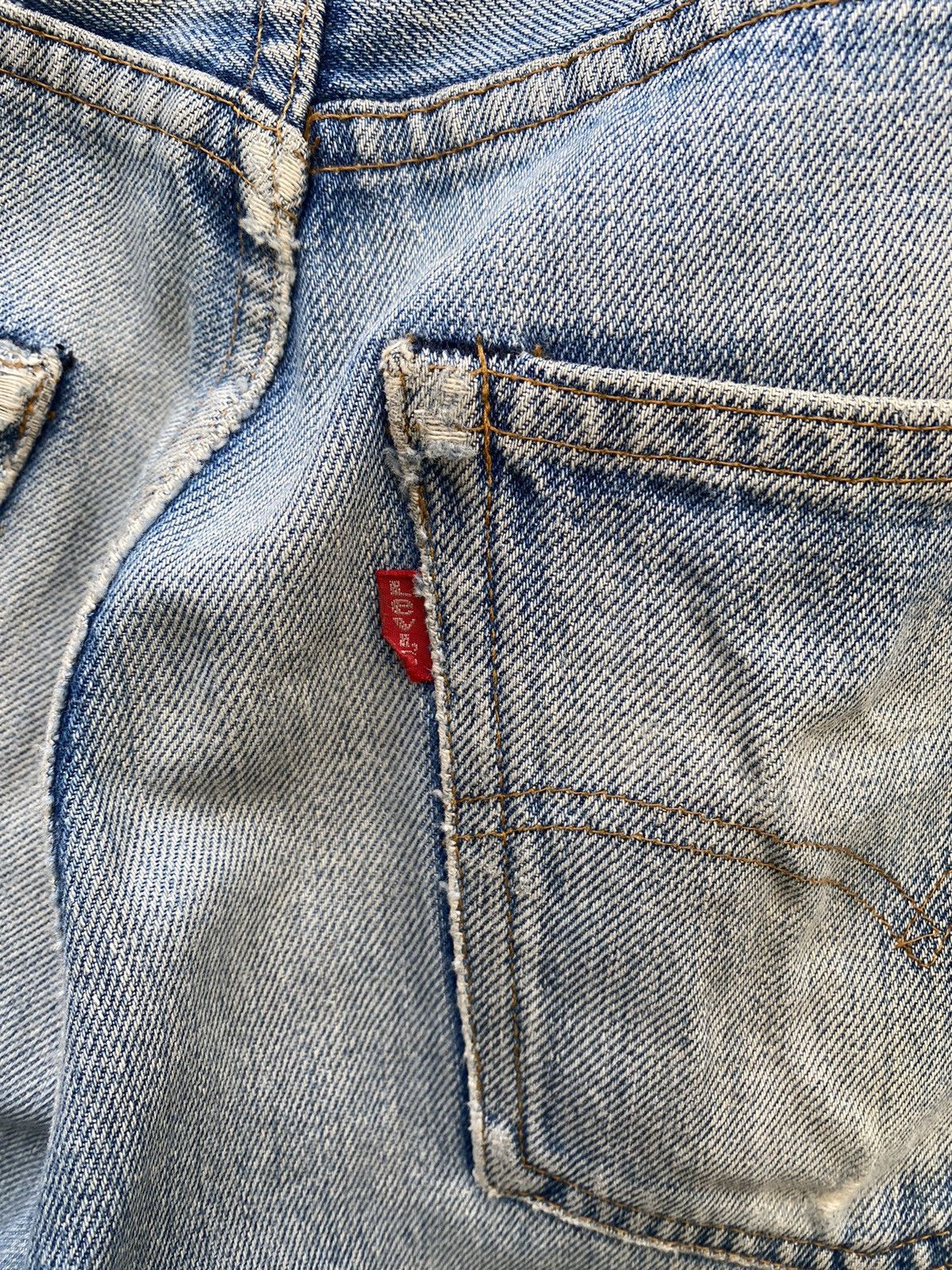 Levi's × Levi's Vintage Clothing × Vintage size 32x29 vintage levi's redline 80s distressed condition Size US 32 / EU 48 - 8 Thumbnail