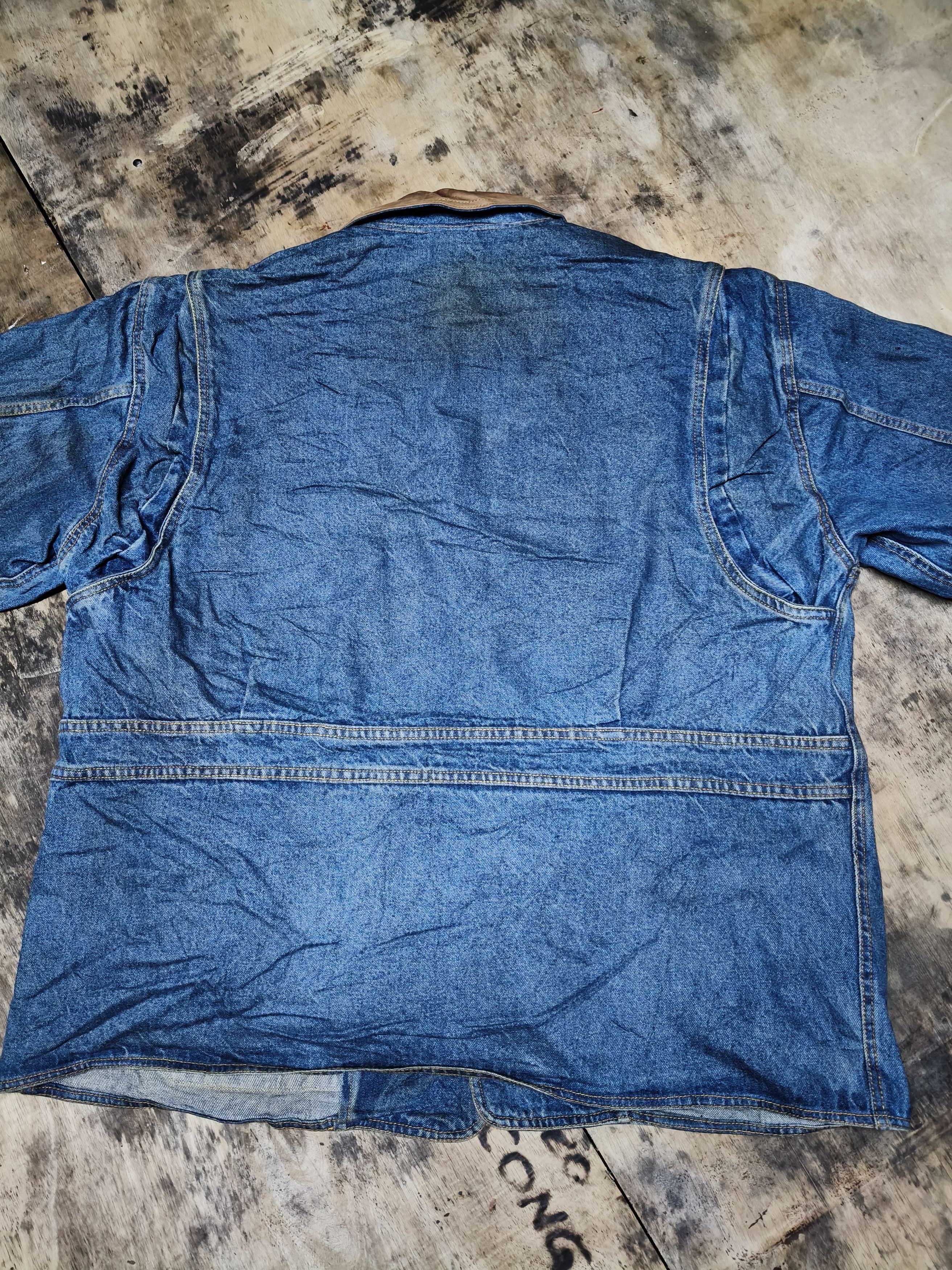 Woolrich Woolen Mills Woolrich Denim Double Jacket Size XL / US 12-14 / IT 48-50 - 4 Thumbnail