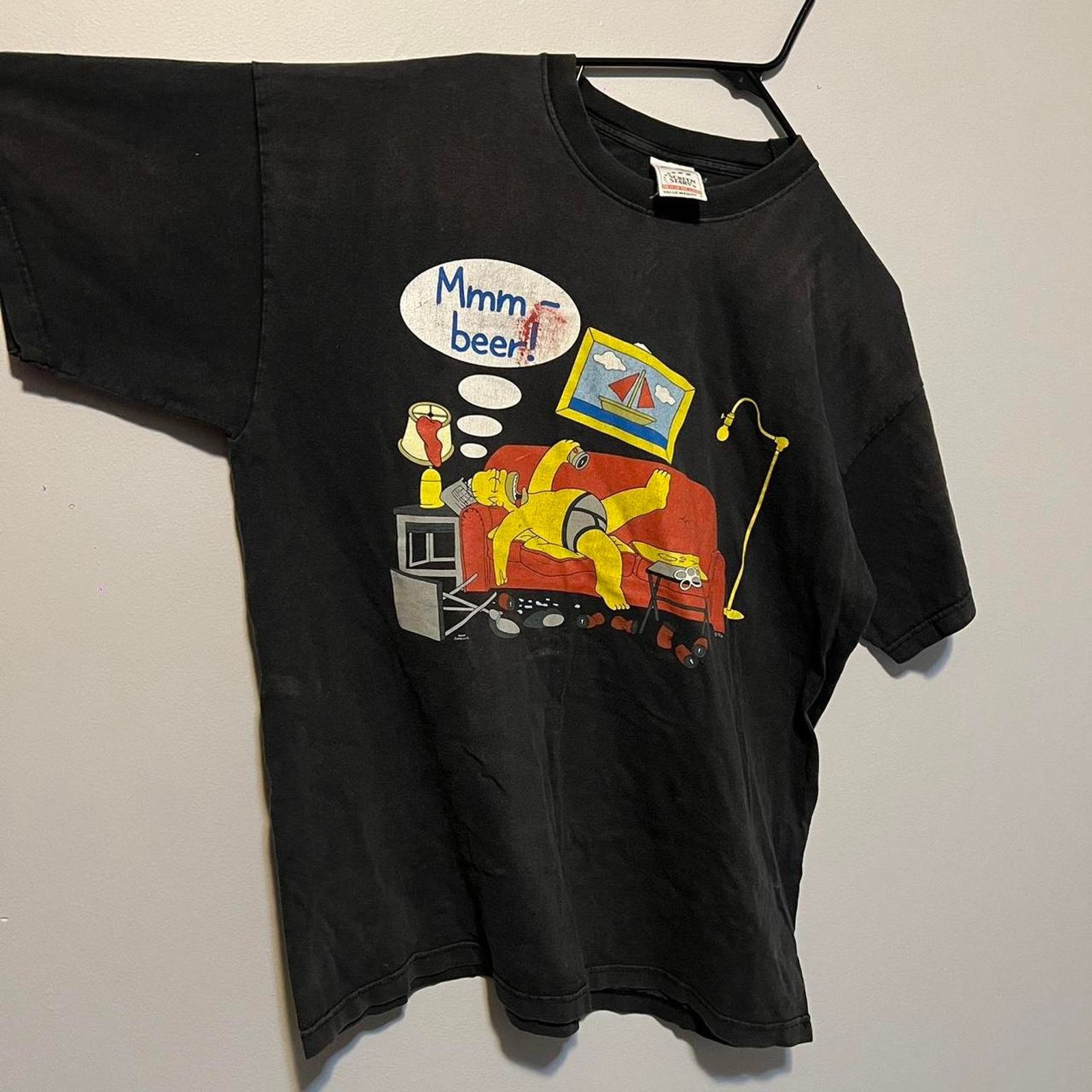 The Simpsons 1999 the simpsons mmm beer Size US XL / EU 56 / 4 - 8 Thumbnail