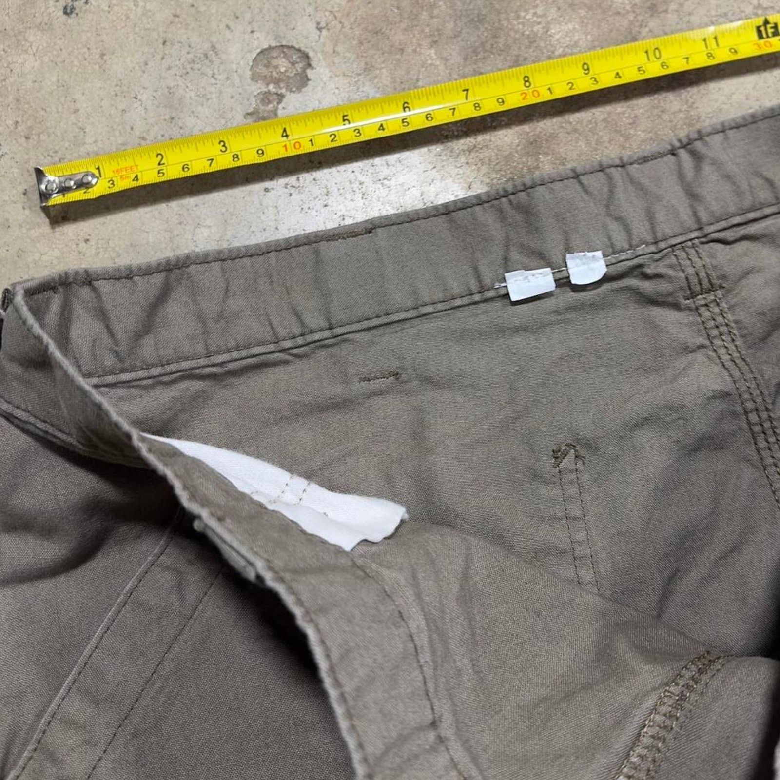 Carhartt × Carhartt Wip Baggy Carhartt Tonal Brown Carpenter Denim Streetwear Pants Size US 38 / EU 54 - 4 Thumbnail