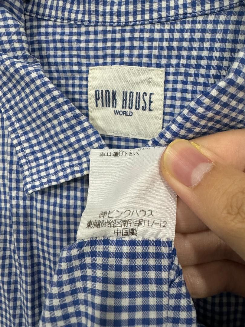 Japanese Brand × Pink House × Vintage Vintage Pink House 98-99 Fall & Winter Collection Shirt Size US L / EU 52-54 / 3 - 7 Thumbnail