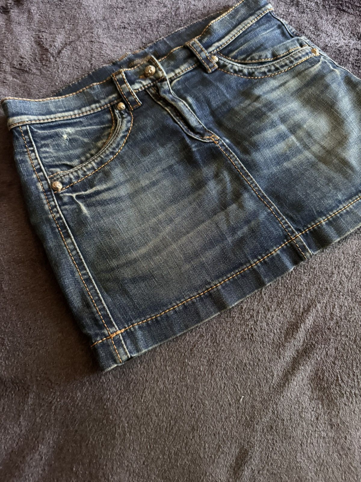 Roberto Cavalli Roberto cavalli vintage mini skirt y2k avant-garde Size 27" / US 4 / IT 40 - 3 Thumbnail